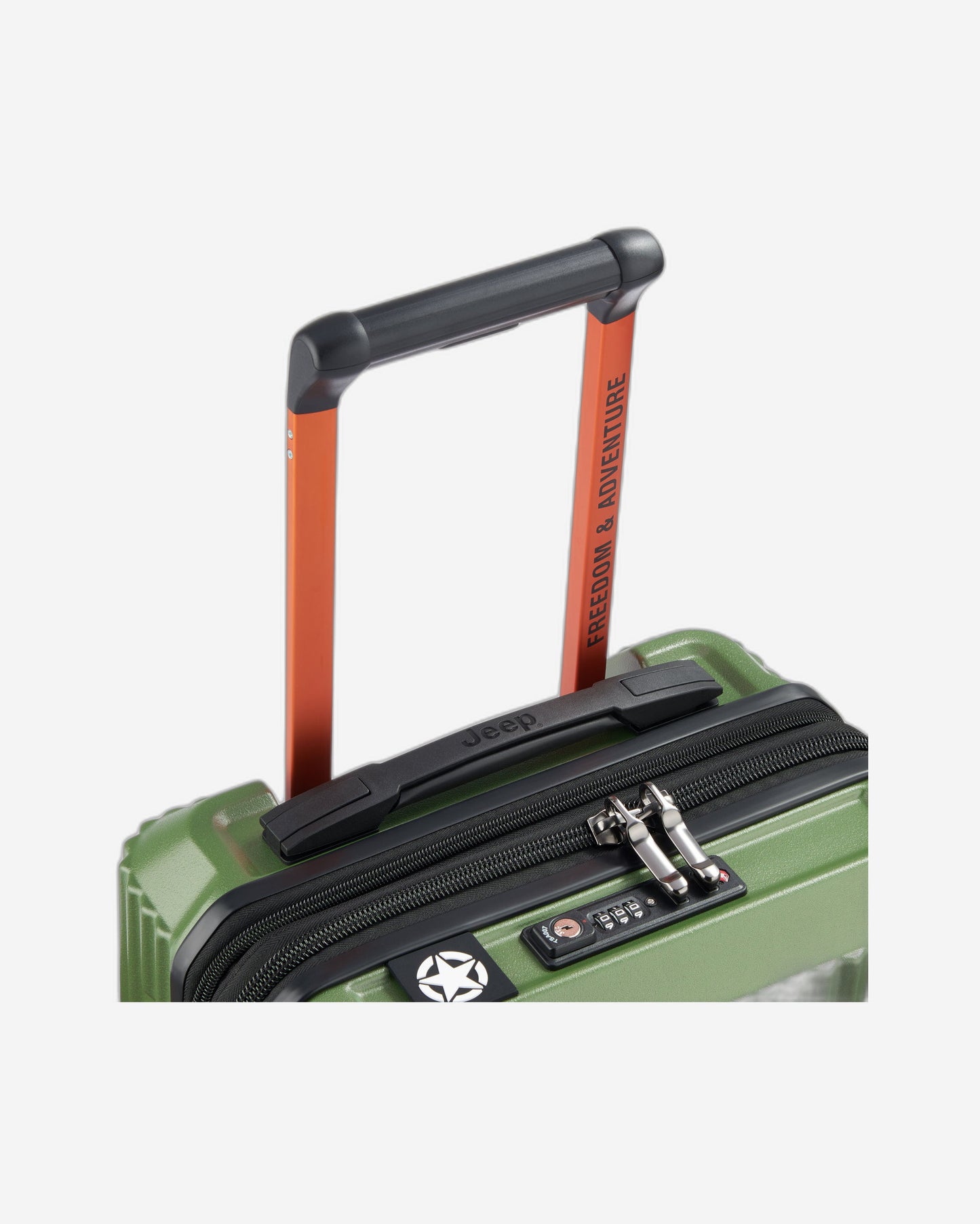 Jeep JH001A Hardcase 4 Double Wheel Expandable Trolley