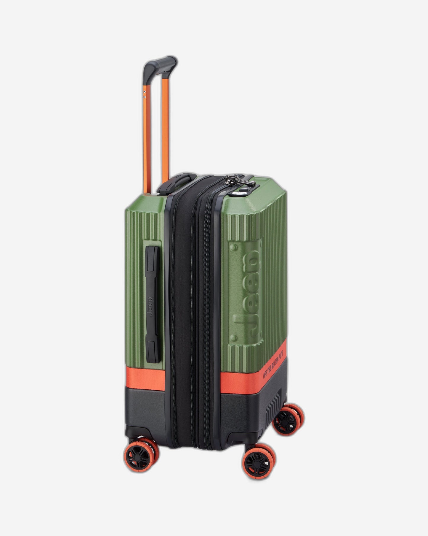 Jeep JH001A Hardcase 4 Double Wheel Expandable Trolley