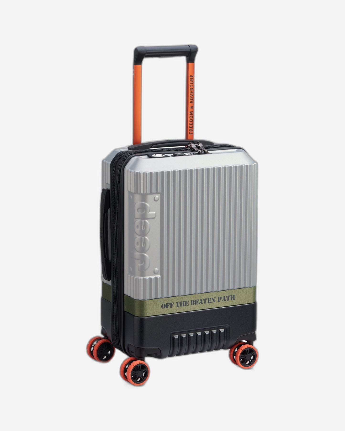 Jeep JH001A Hardcase 4 Double Wheel Expandable Trolley