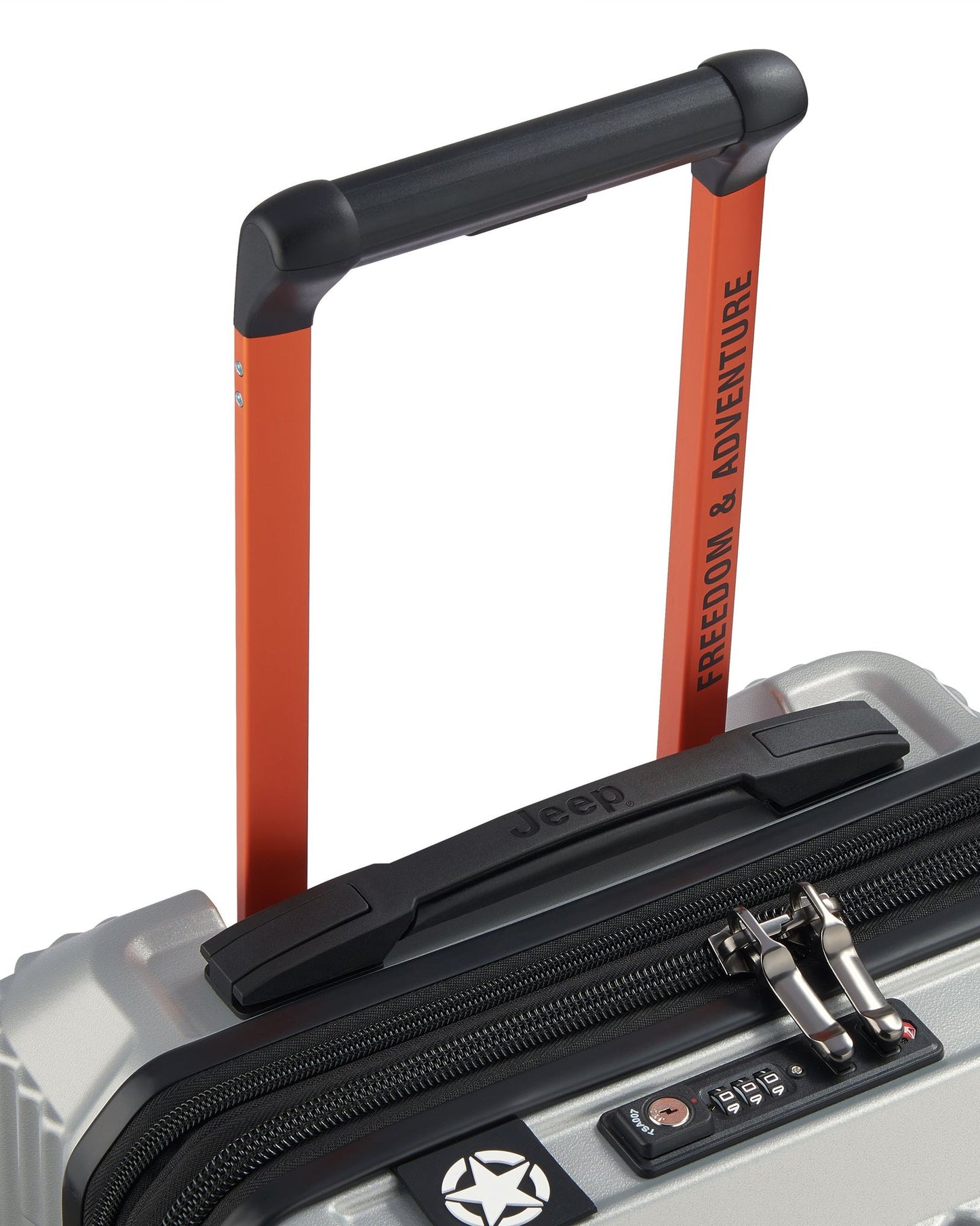 Jeep JH001A Hardcase 4 Double Wheel Expandable Trolley