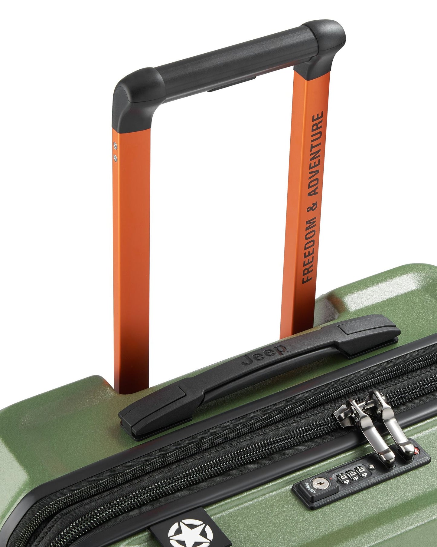 Jeep JH001A Hardcase 4 Double Wheel Expandable Trolley