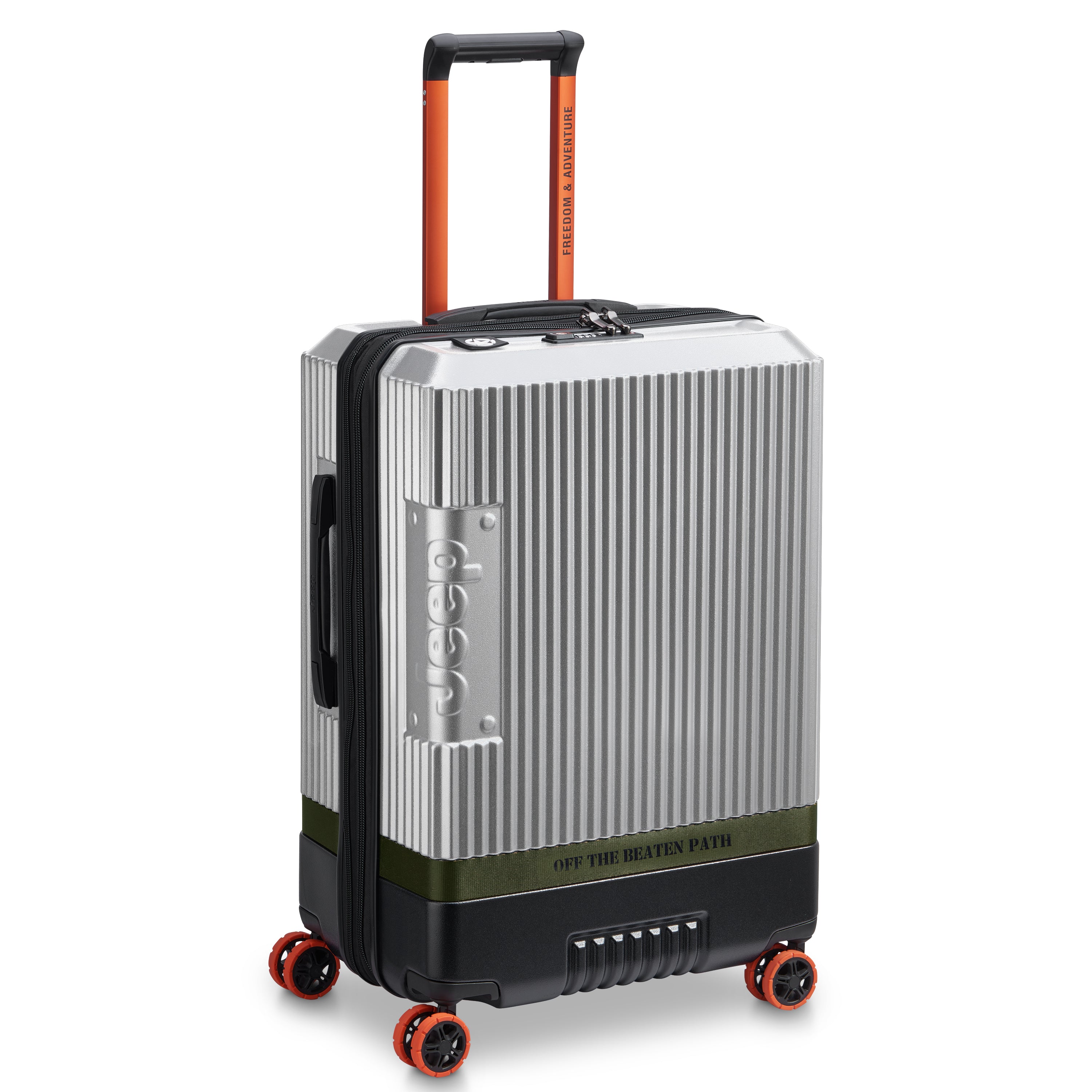 Jeep JH001A Hardcase 4 Double Wheel Expandable Trolley