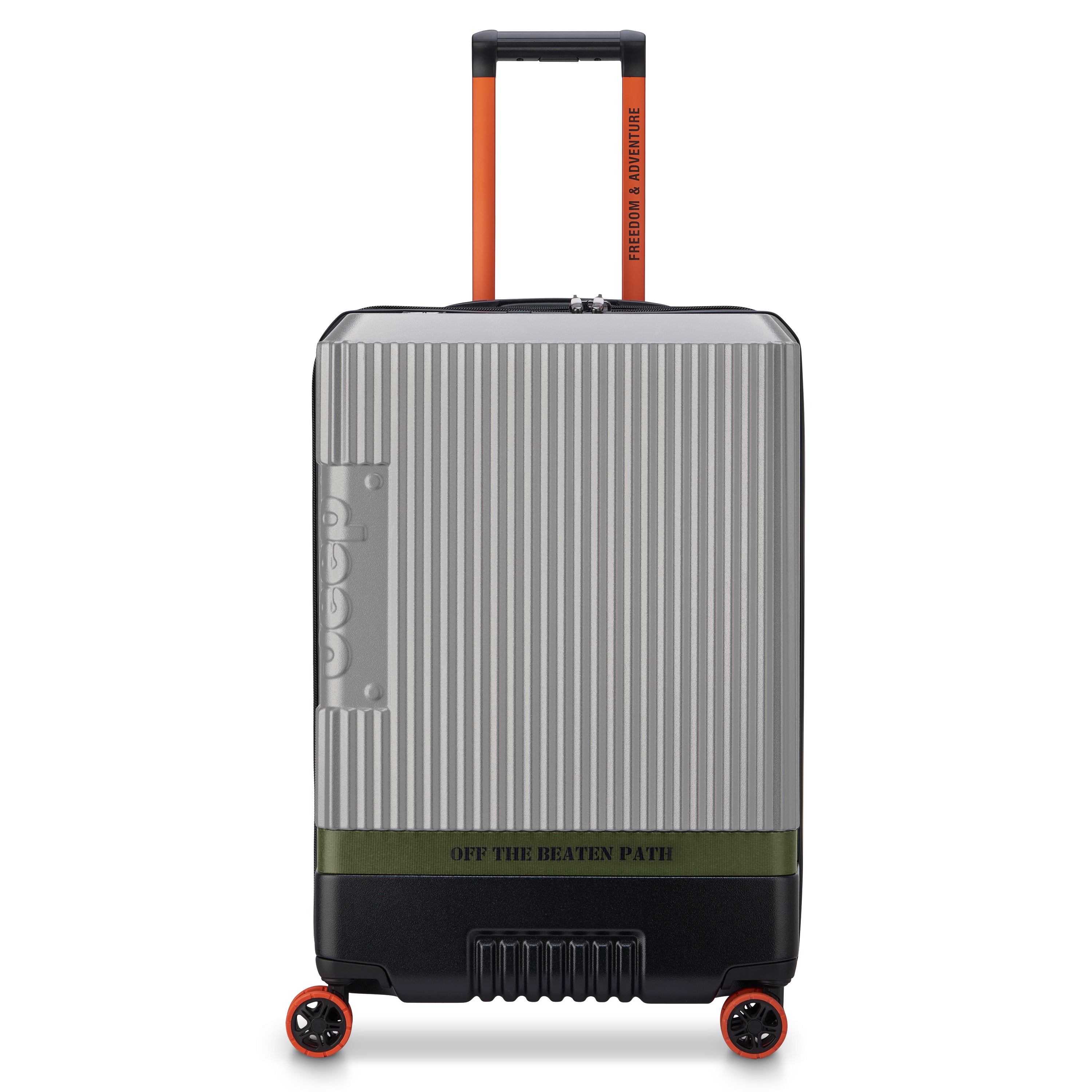 Jeep JH001A Hardcase 4 Double Wheel Expandable Trolley