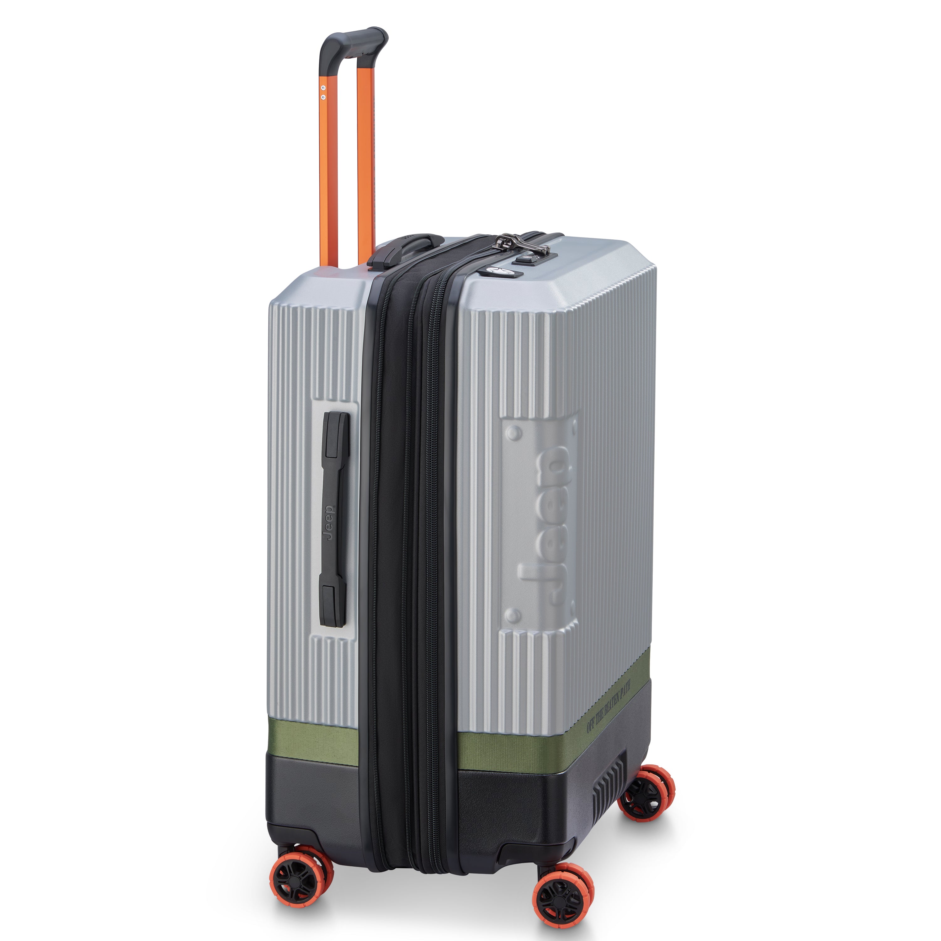 Jeep JH001A Hardcase 4 Double Wheel Expandable Trolley