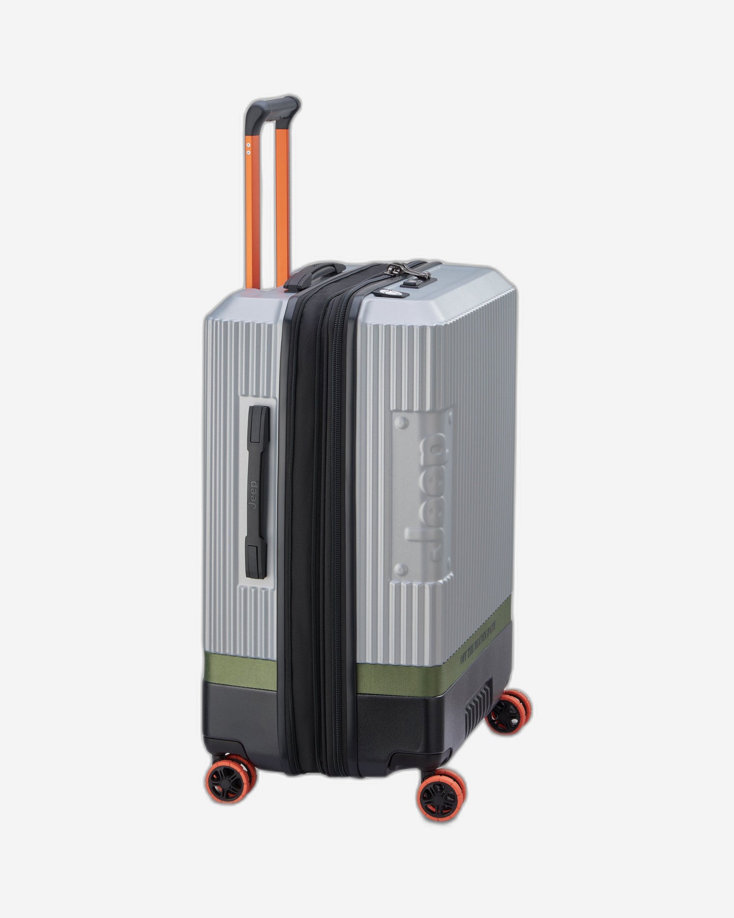 Jeep JH001A Hardcase 4 Double Wheel Expandable Trolley