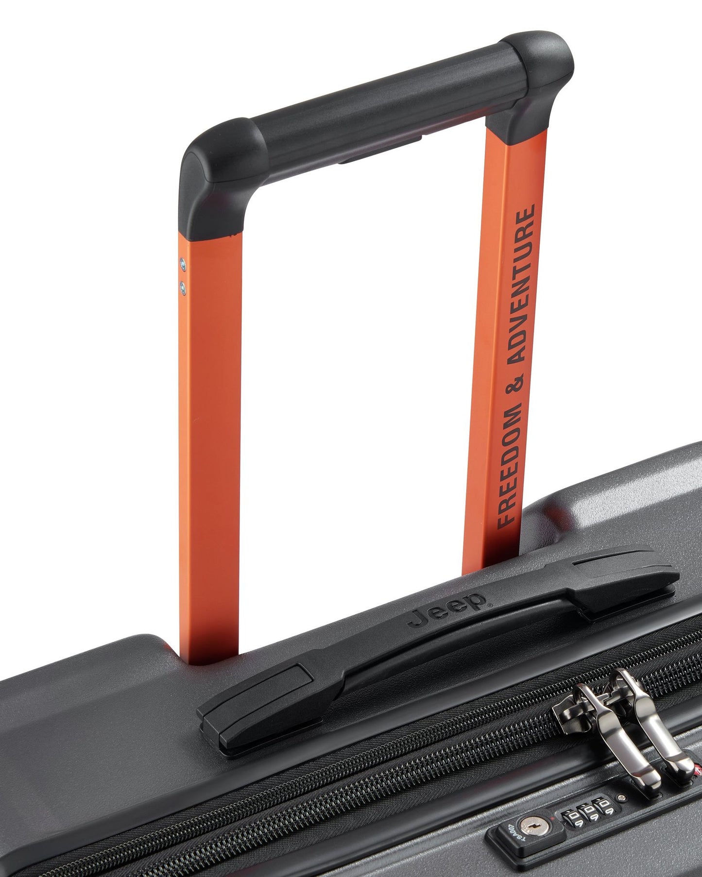 Jeep JH001A Hardcase 4 Double Wheel Expandable Trolley