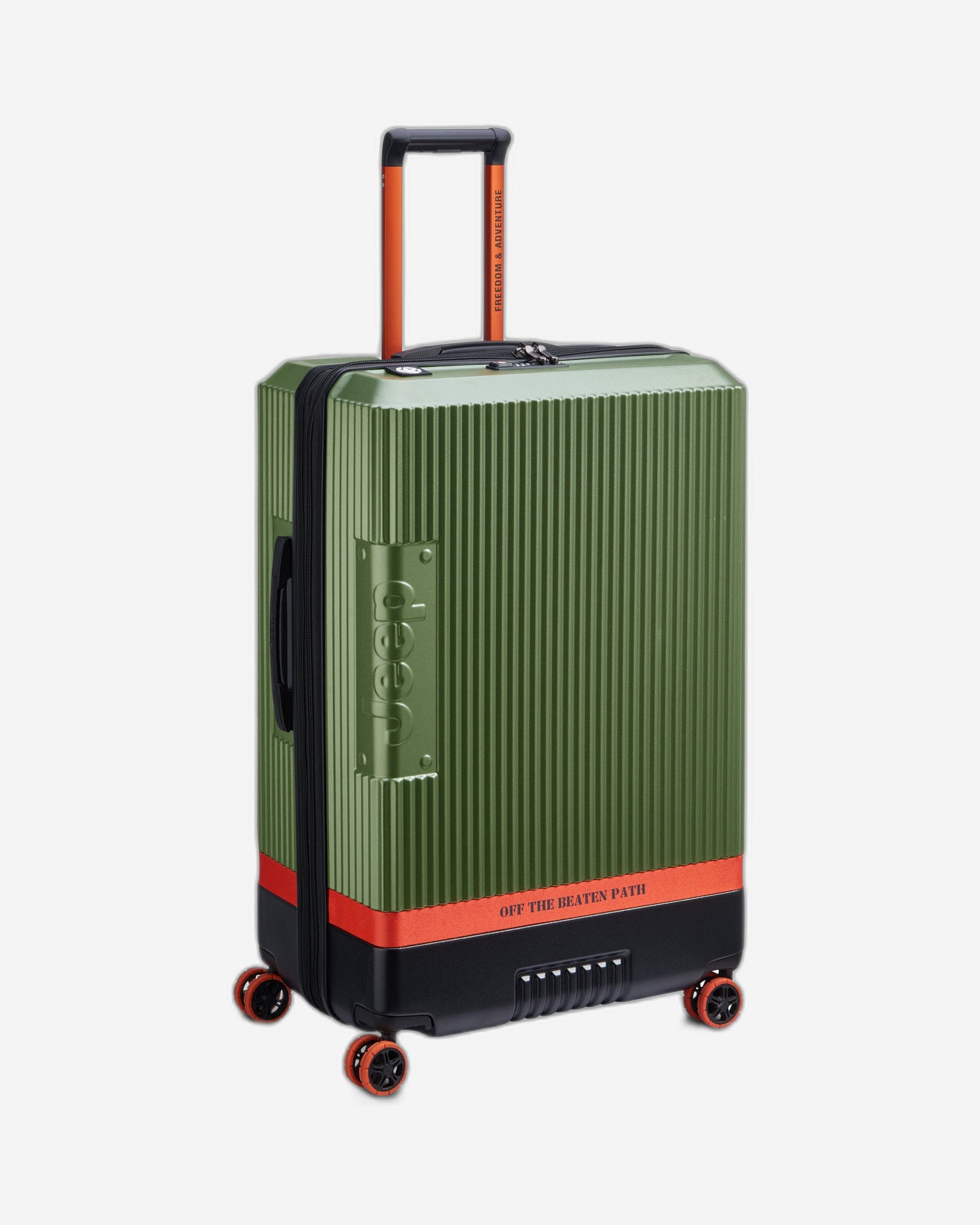 Jeep JH001A Hardcase 4 Double Wheel Expandable Trolley