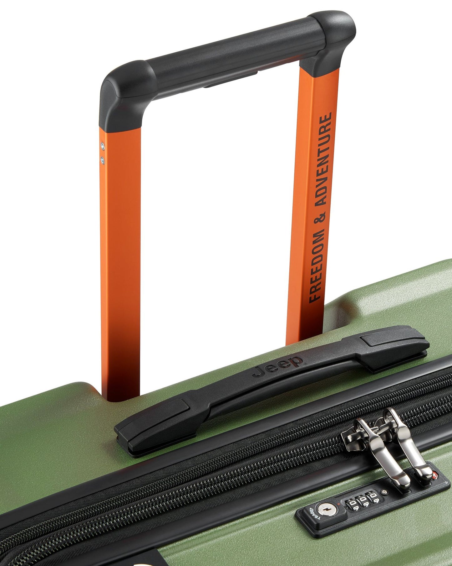 Jeep JH001A Hardcase 4 Double Wheel Expandable Trolley