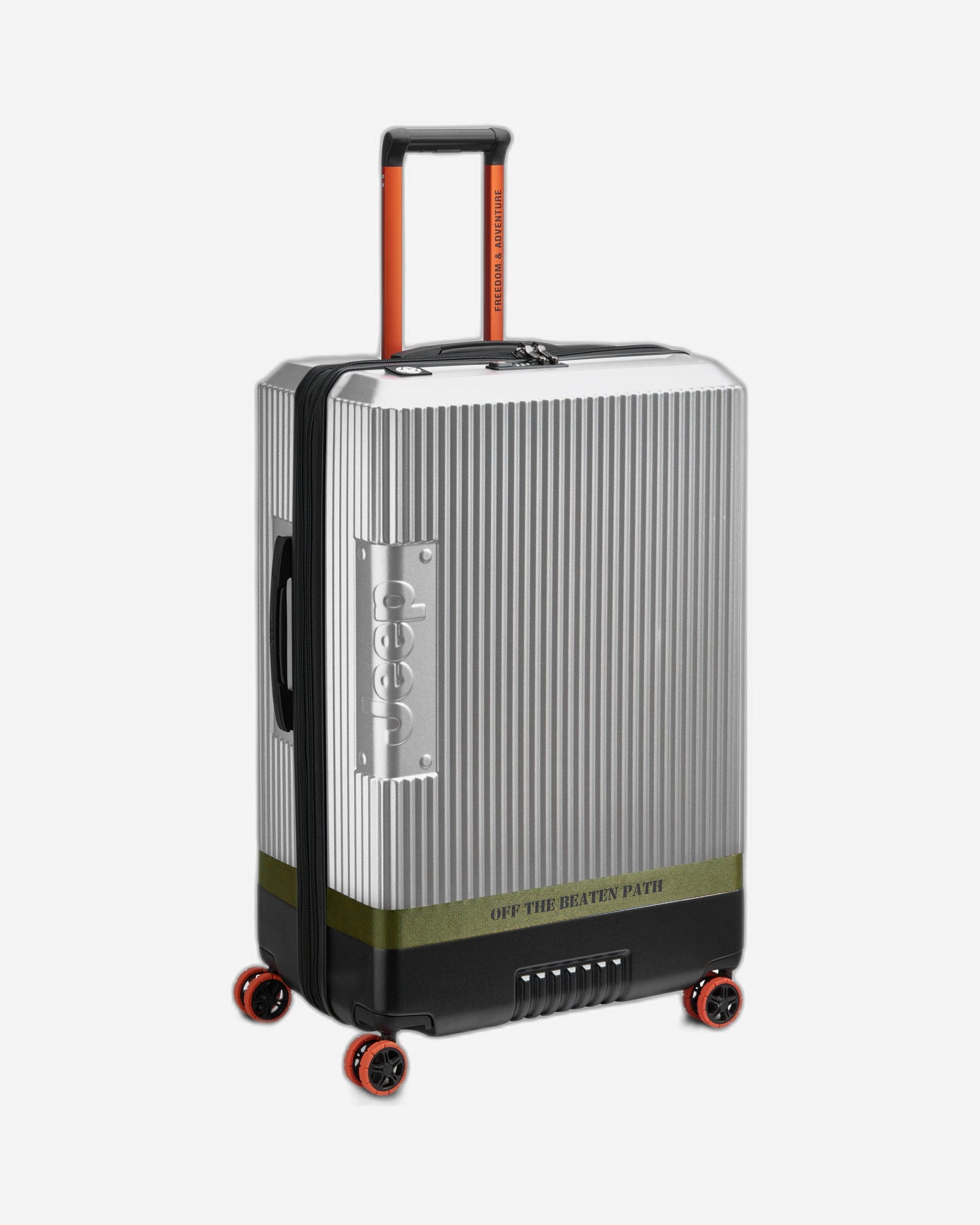 Jeep JH001A Hardcase 4 Double Wheel Expandable Trolley