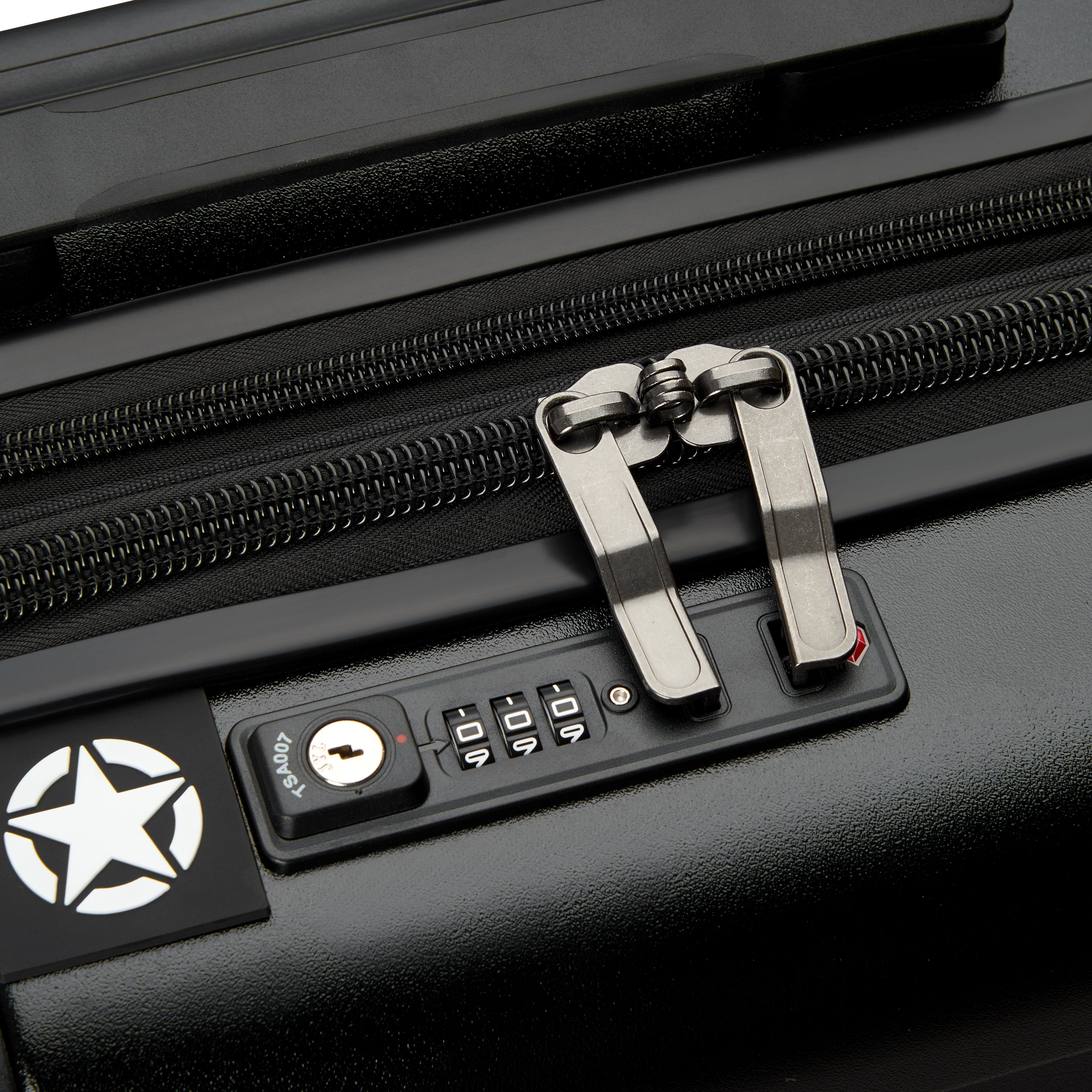 Jeep JH002B Hardcase 4 Double Wheel Expandable Trolley