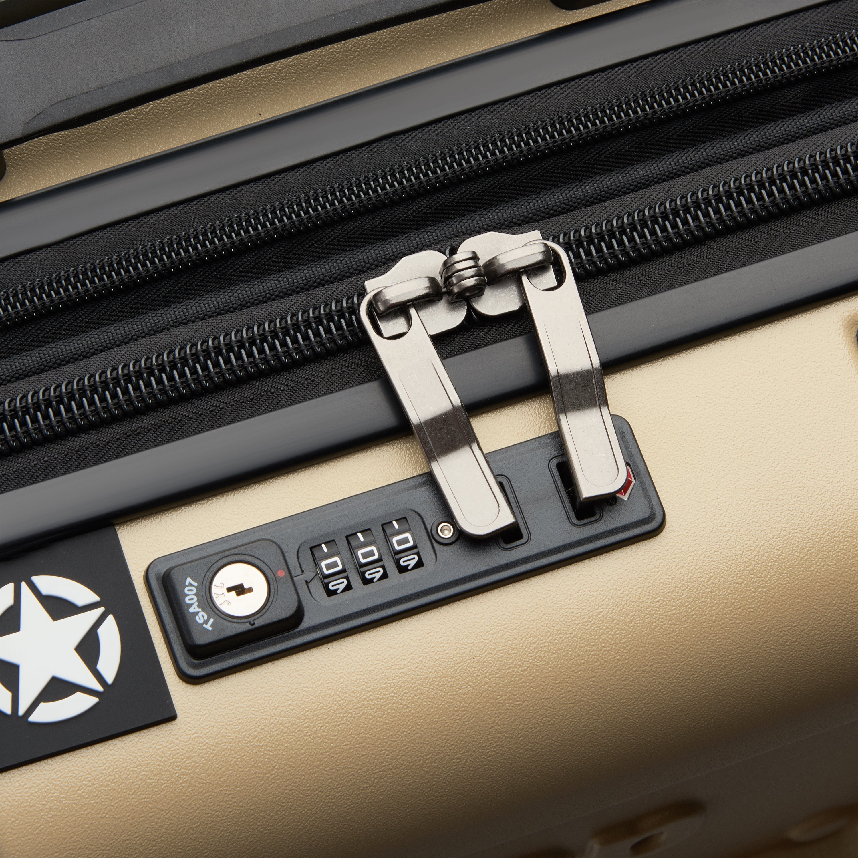 Jeep JH002B Hardcase 4 Double Wheel Expandable Trolley