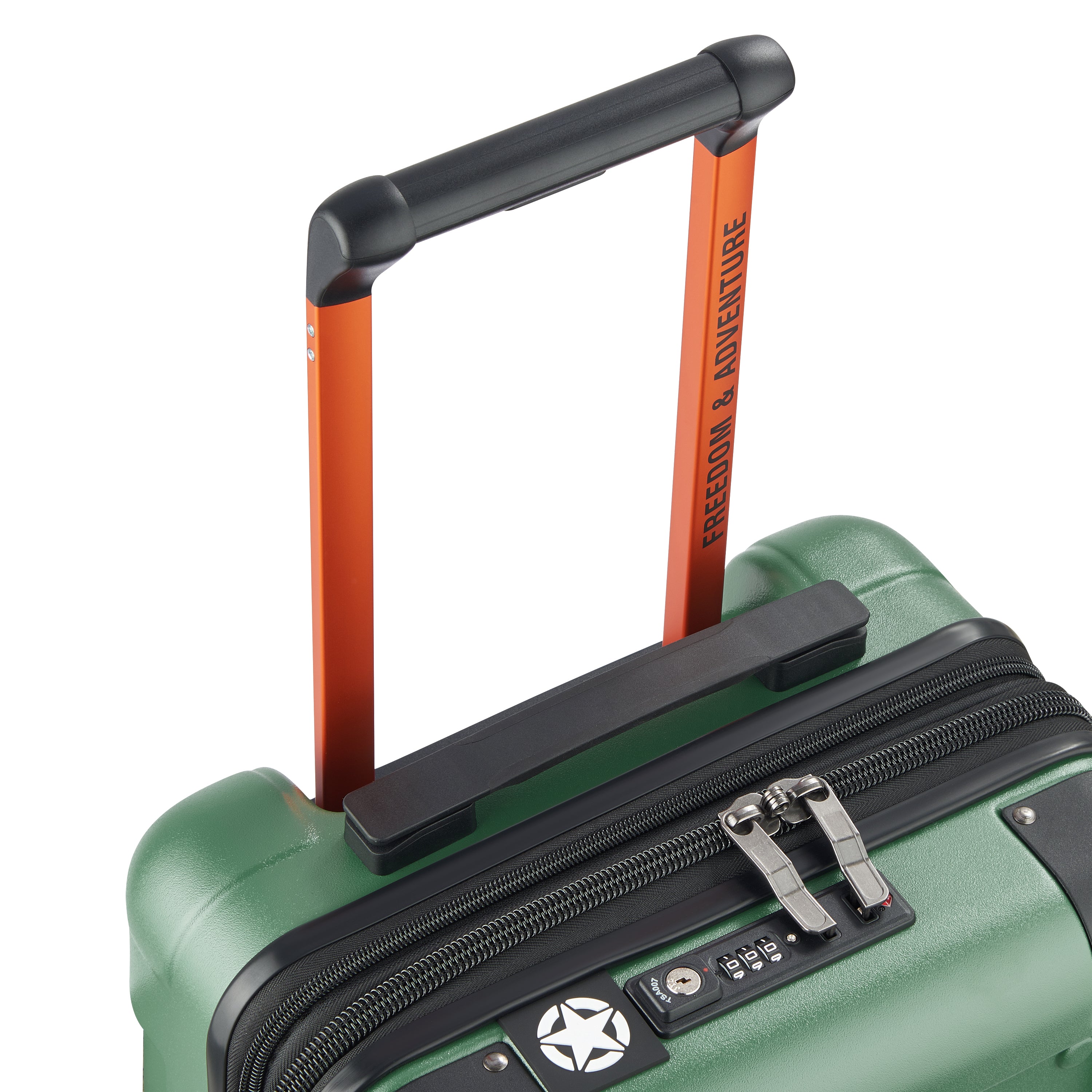 Jeep JH002B Hardcase 4 Double Wheel Expandable Trolley