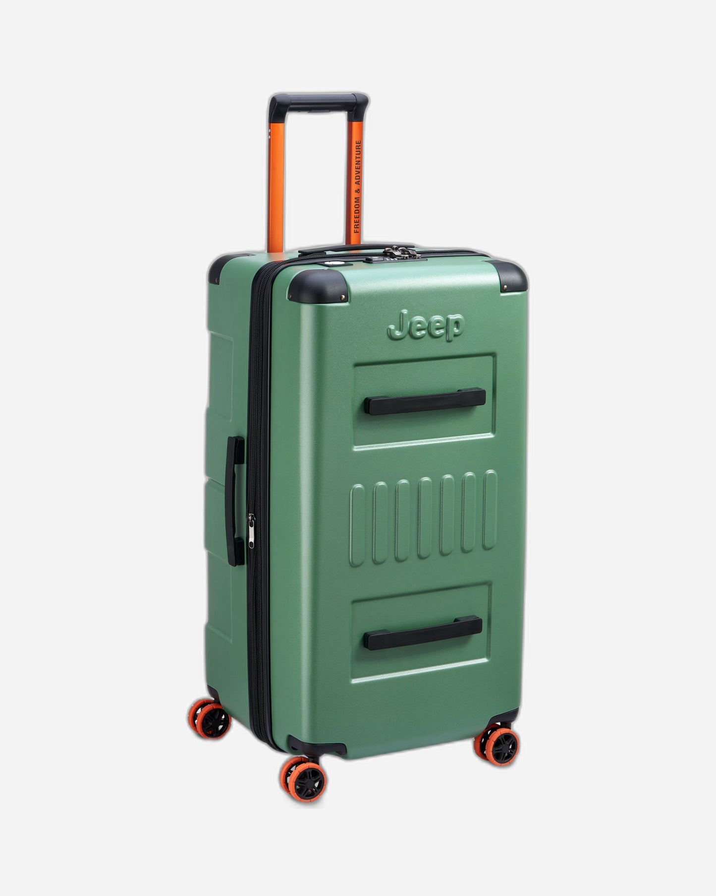 Jeep JH002B Hardcase 4 Double Wheel Expandable Trolley