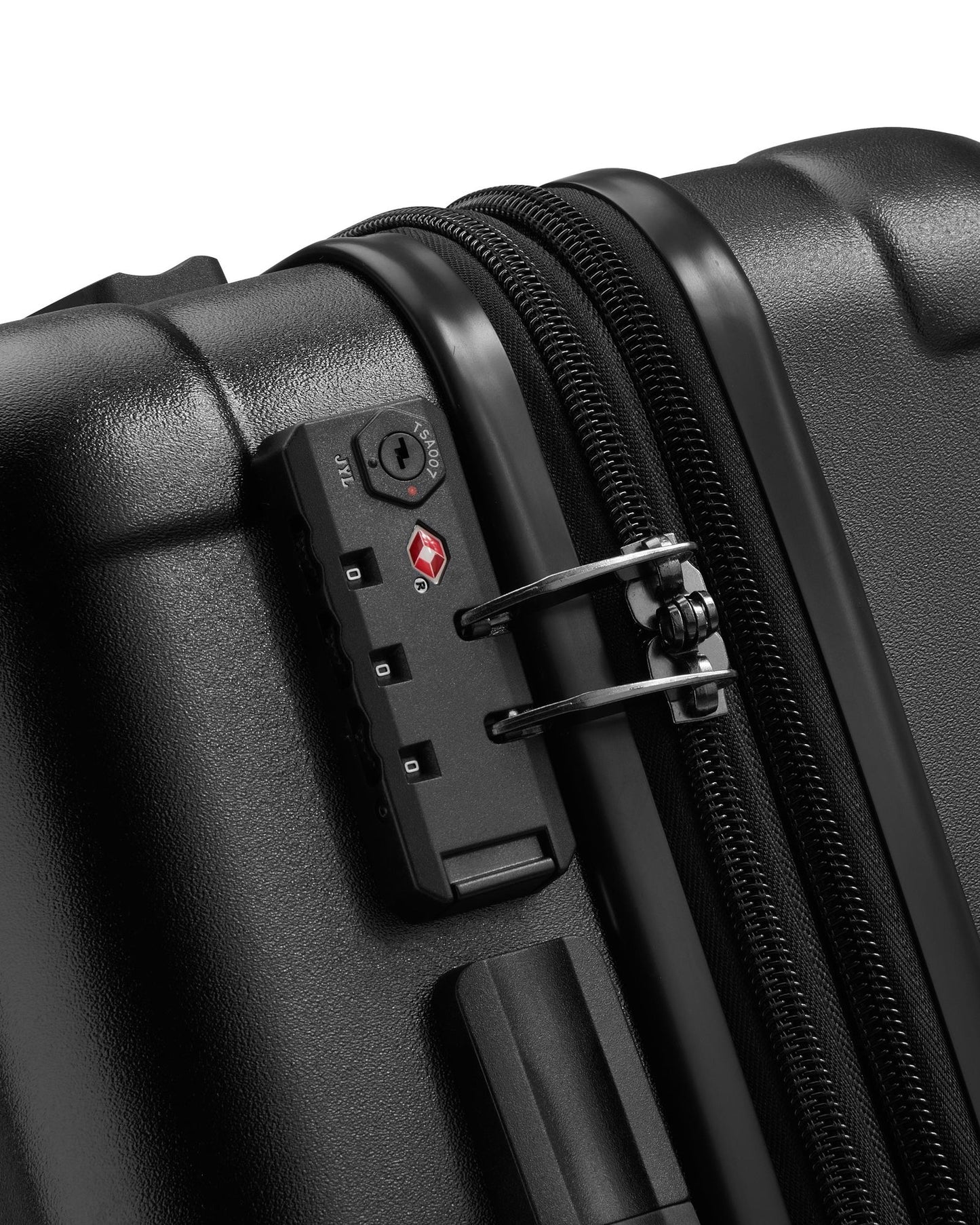 Jeep JH004C Hardcase 4 Double Wheel Expandable Trolley