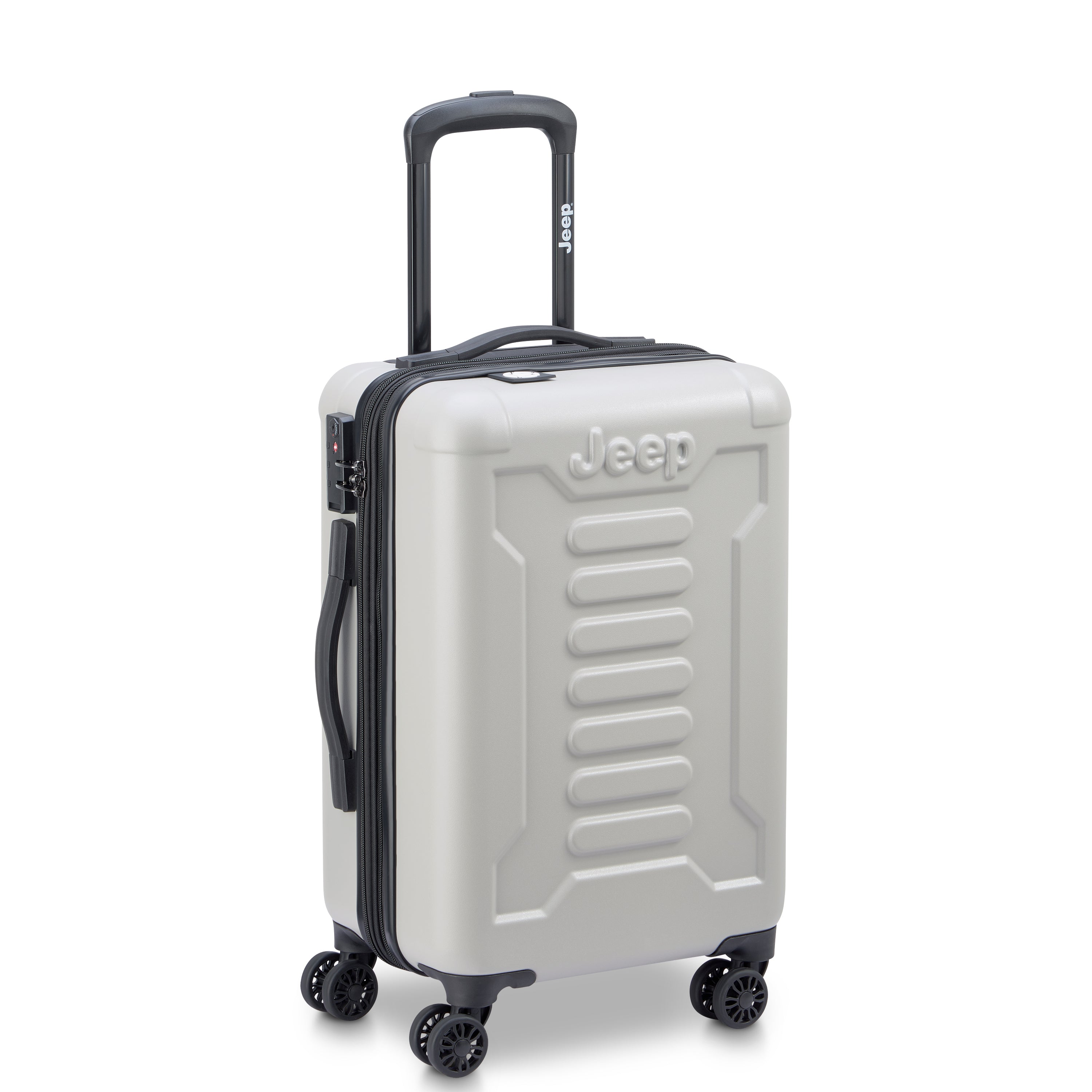 Jeep JH004C Hardcase 4 Double Wheel Expandable Trolley