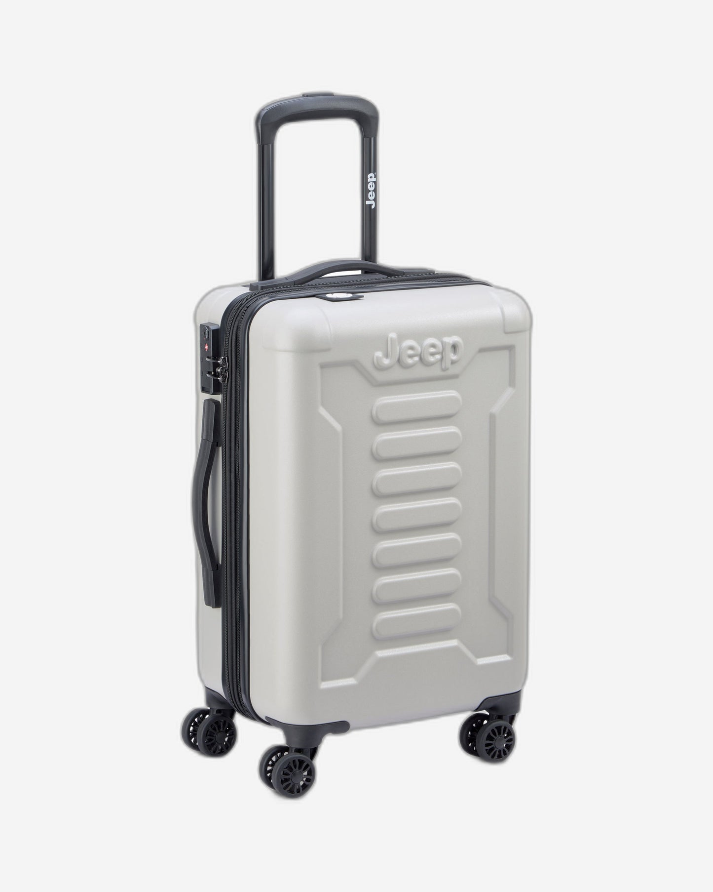 Jeep JH004C Hardcase 4 Double Wheel Expandable Trolley