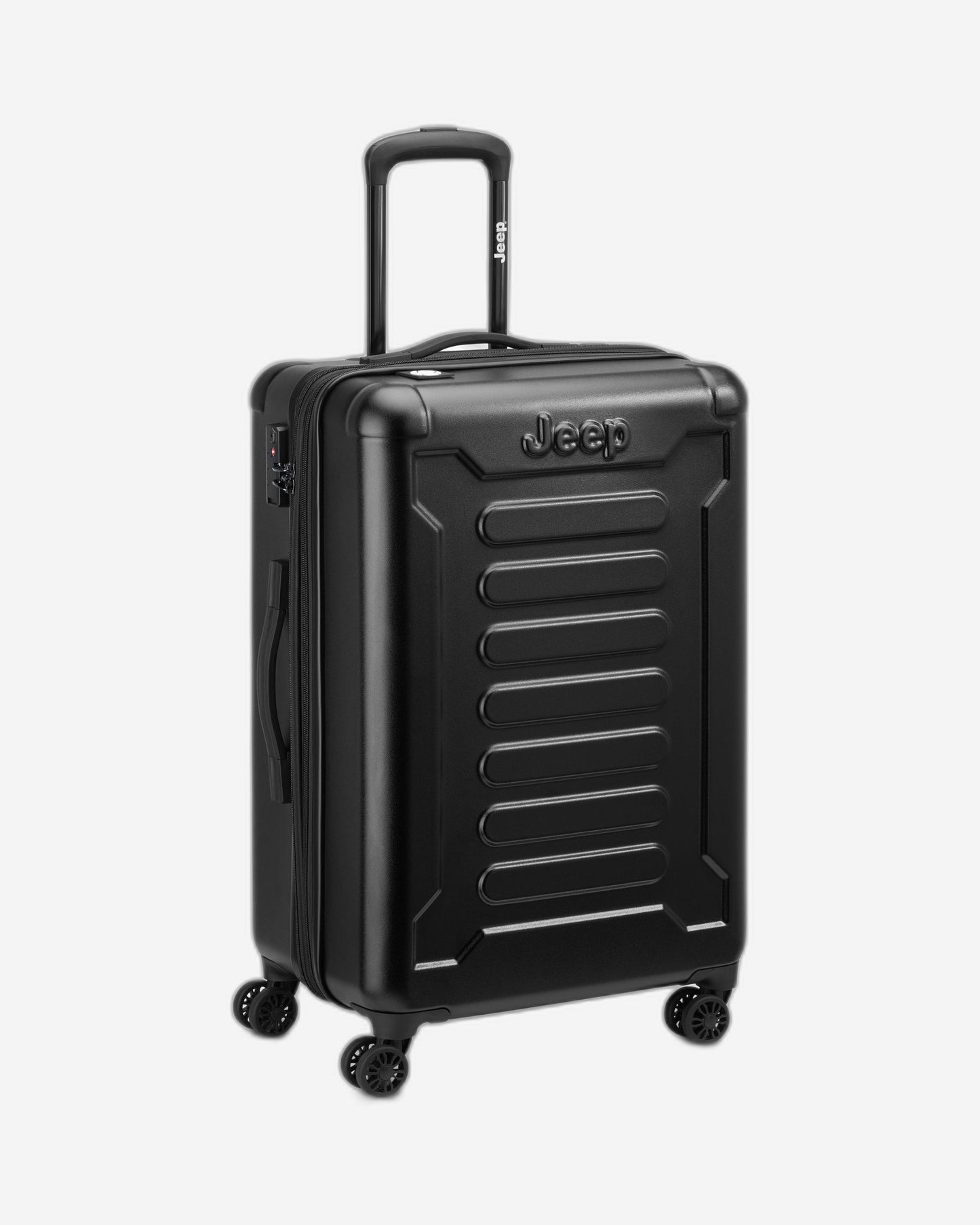Jeep JH004C Hardcase 4 Double Wheel Expandable Trolley