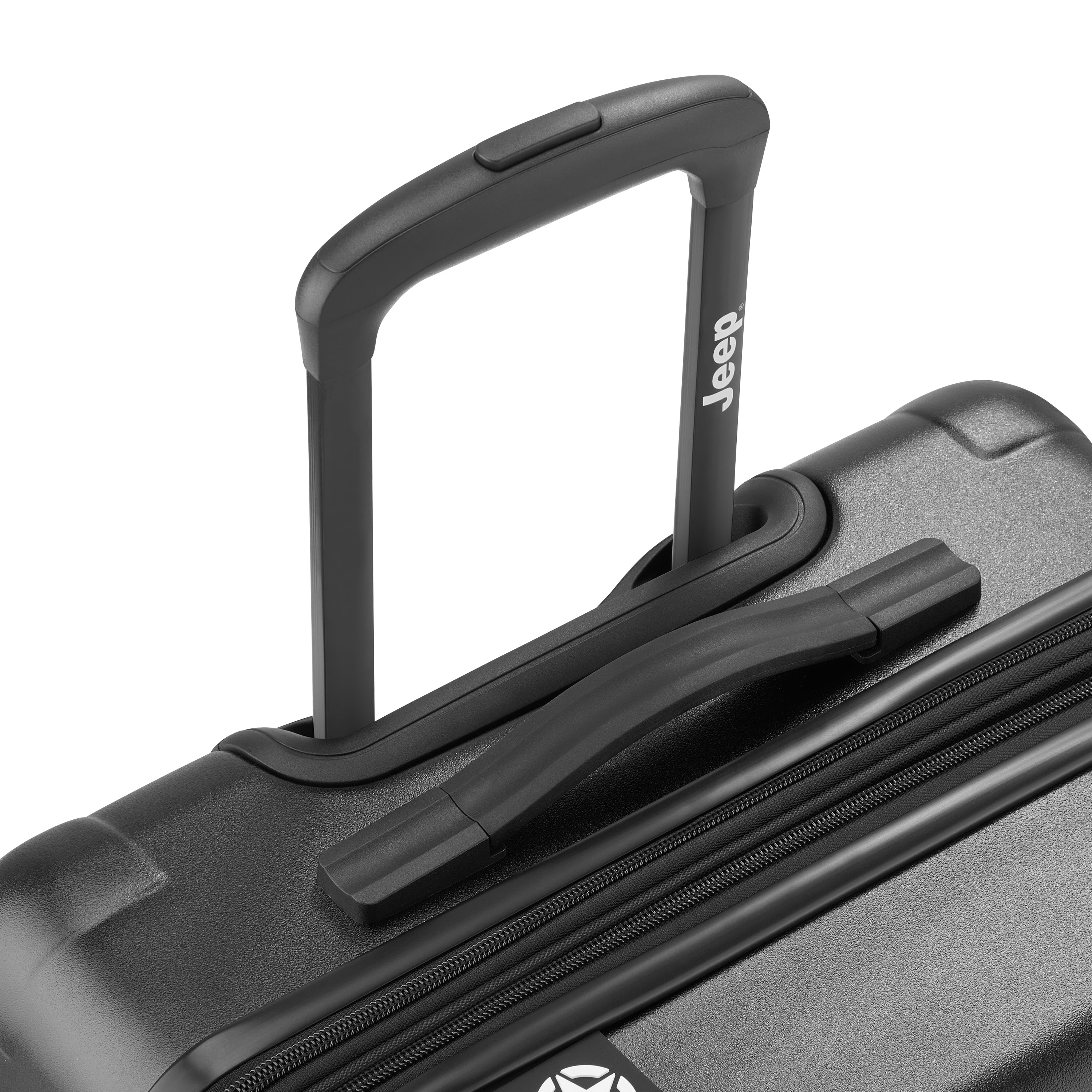 Jeep JH004C Hardcase 4 Double Wheel Expandable Trolley