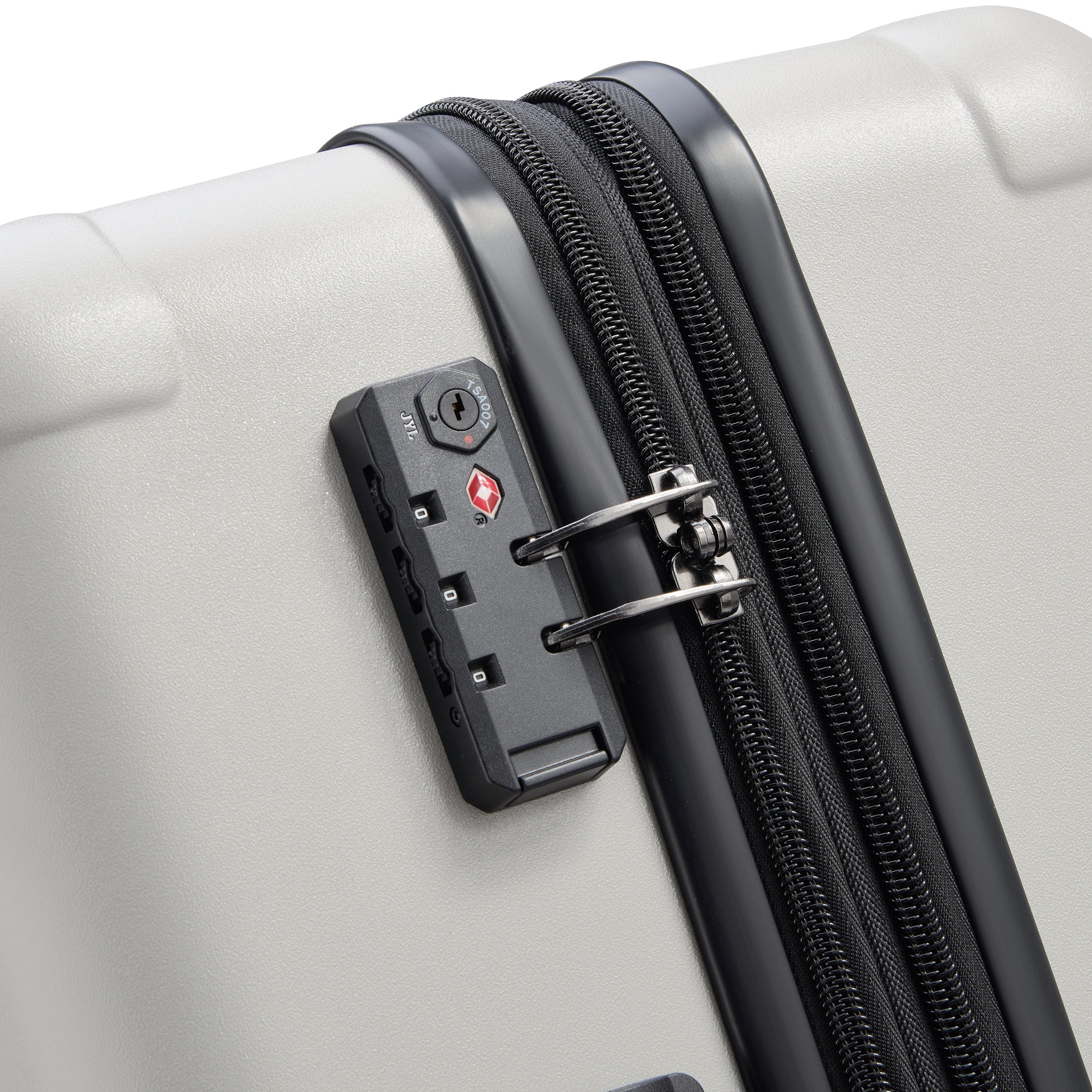 Jeep JH004C Hardcase 4 Double Wheel Expandable Trolley