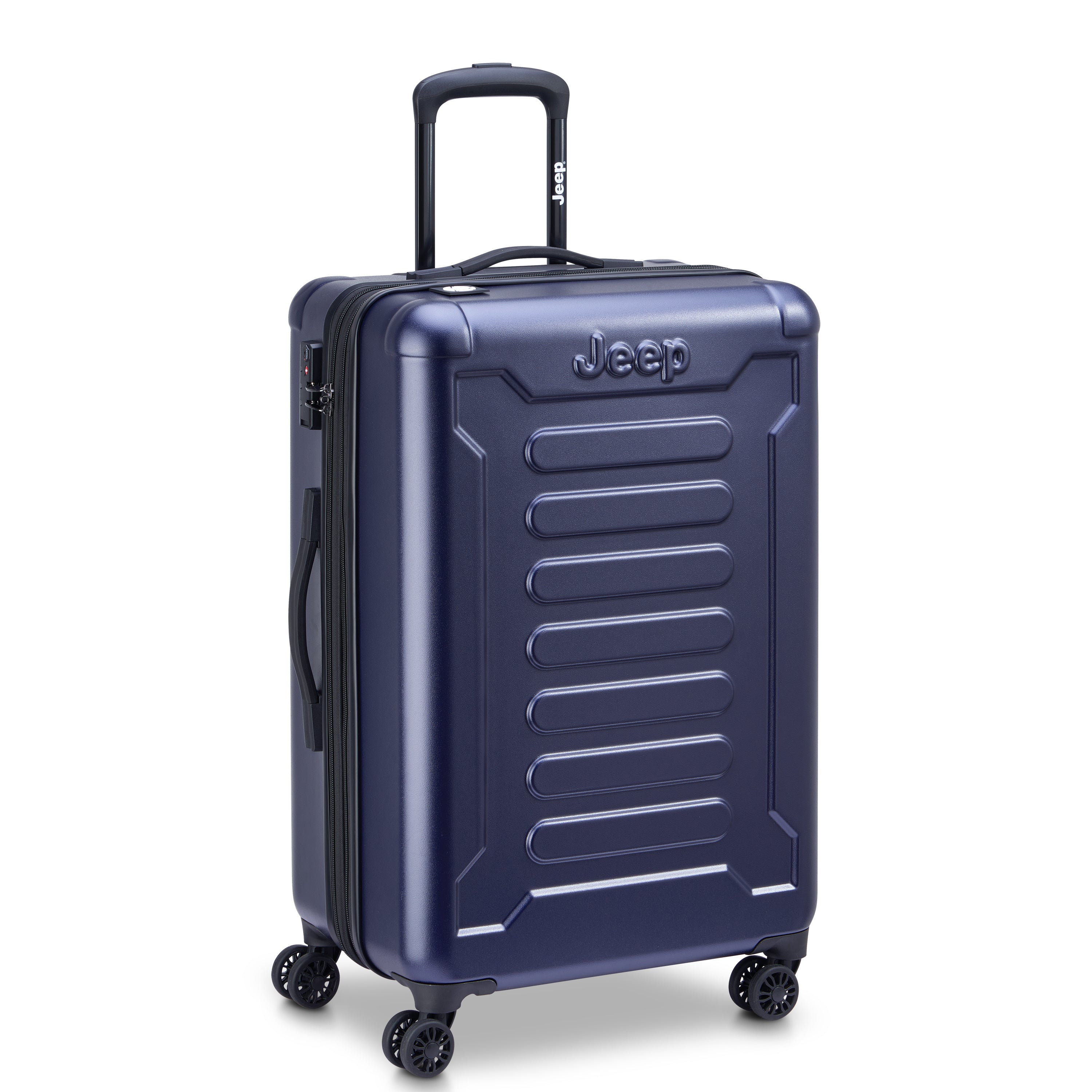 Jeep JH004C Hardcase 4 Double Wheel Expandable Trolley