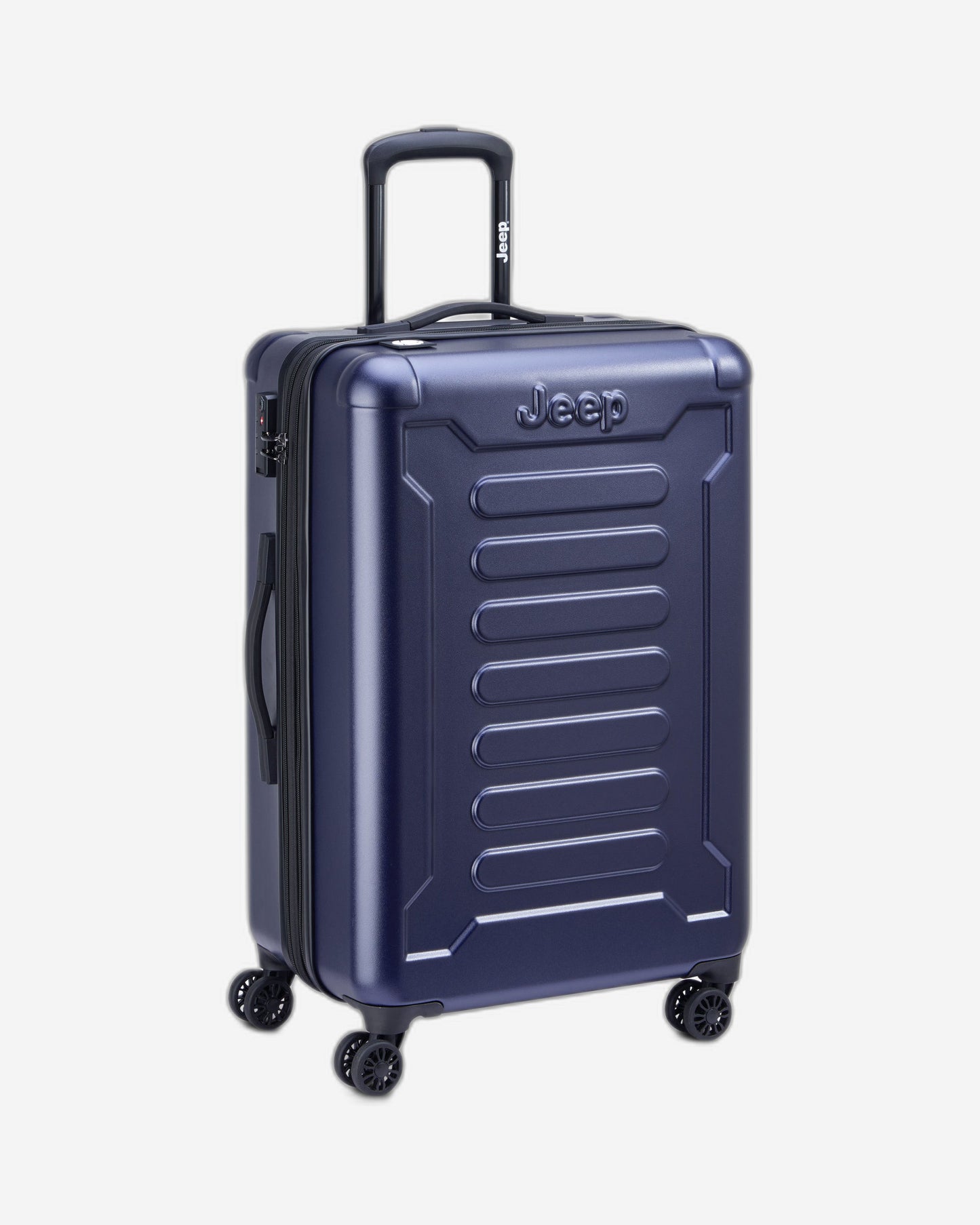 Jeep JH004C Hardcase 4 Double Wheel Expandable Trolley
