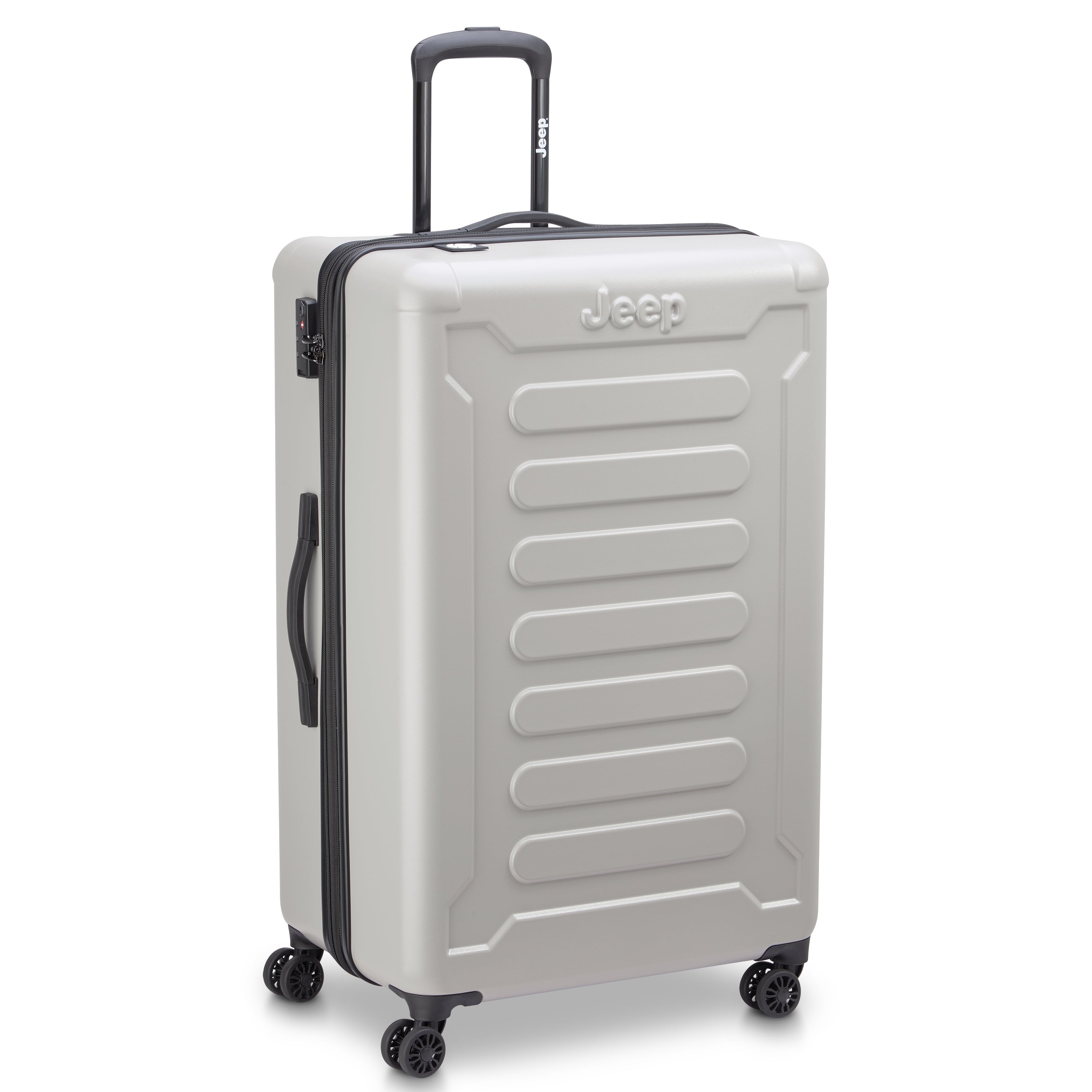 Jeep JH004C Hardcase 4 Double Wheel Expandable Trolley