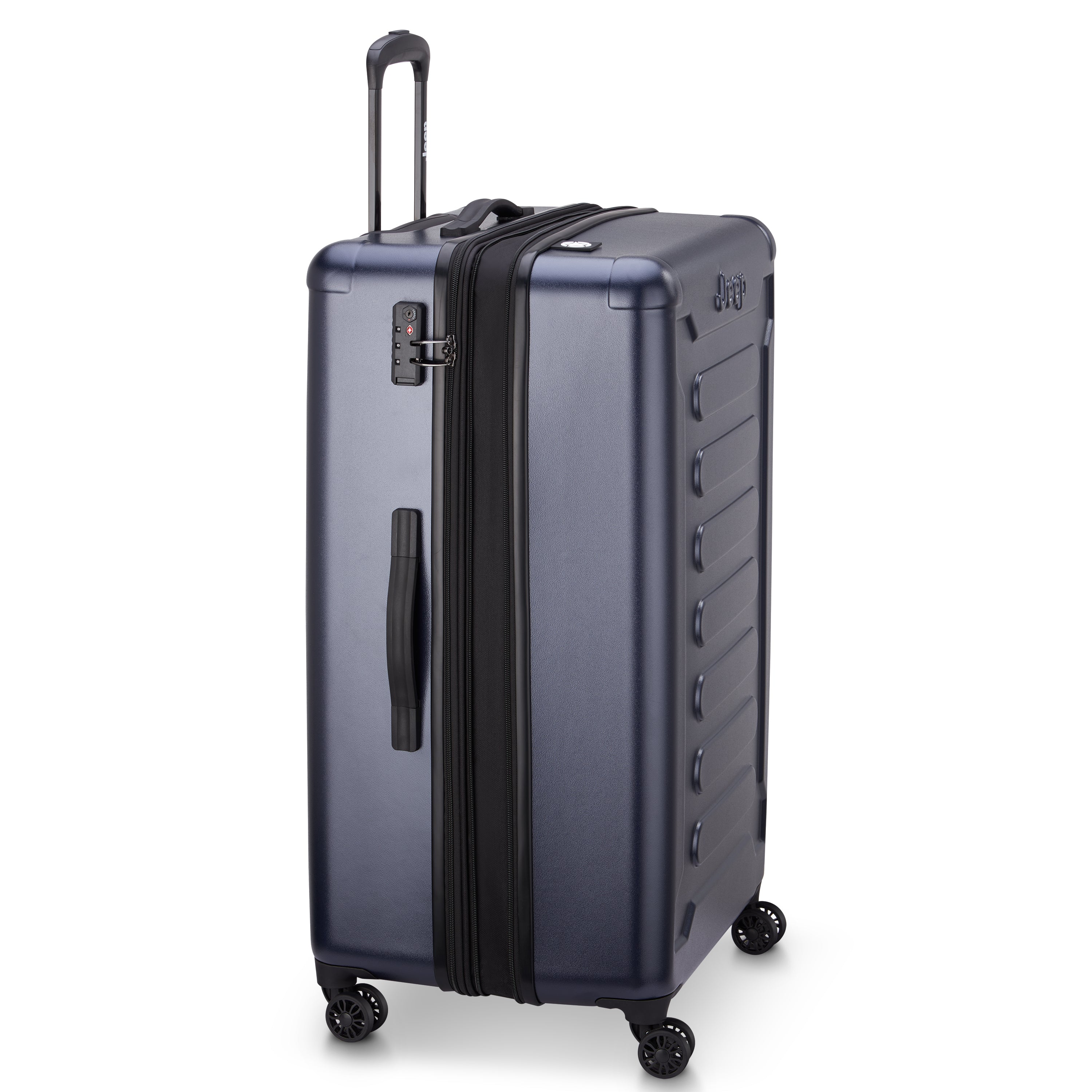 Jeep JH004C Hardcase 4 Double Wheel Expandable Trolley