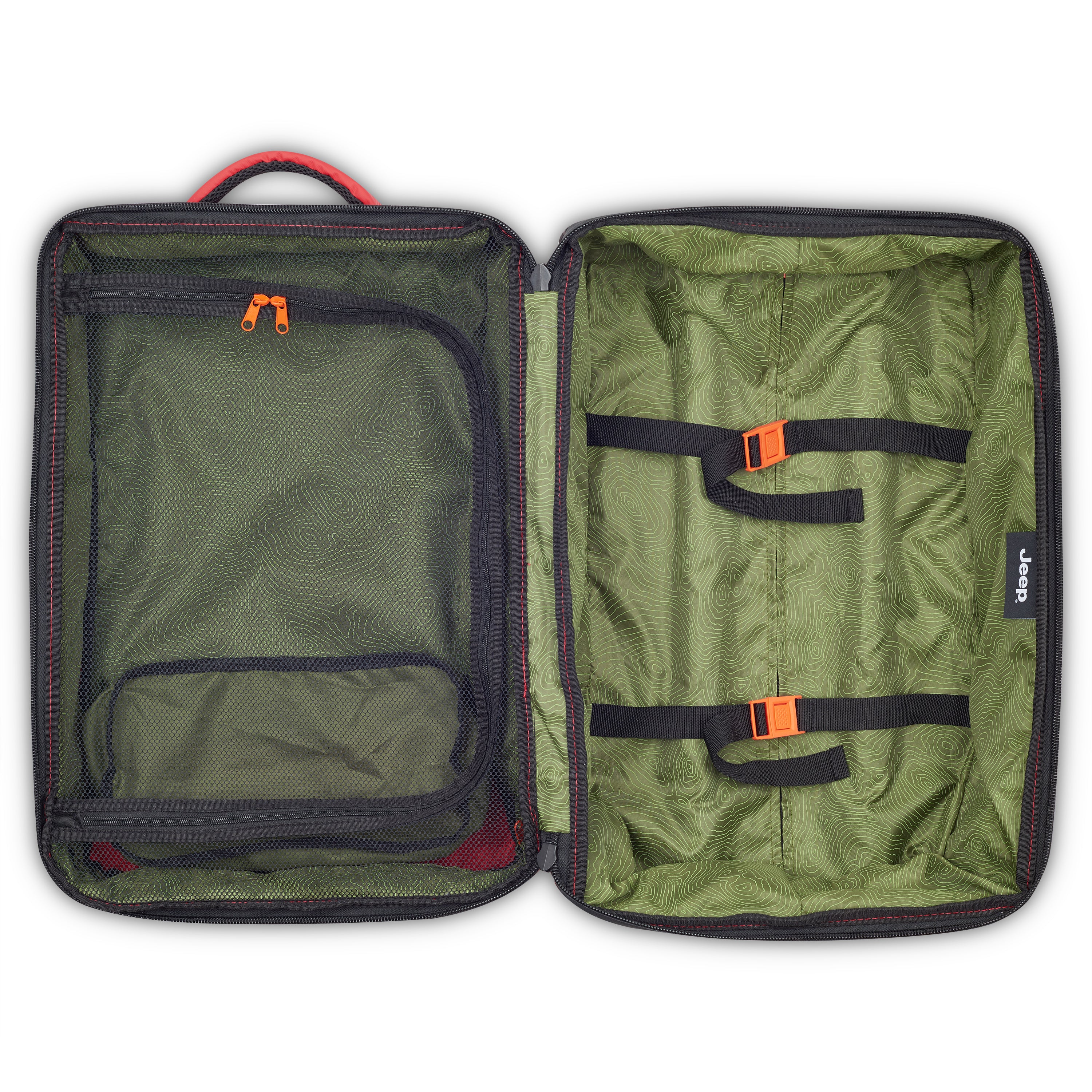 Jeep JS005A 2 Wheel Duffle Trolley