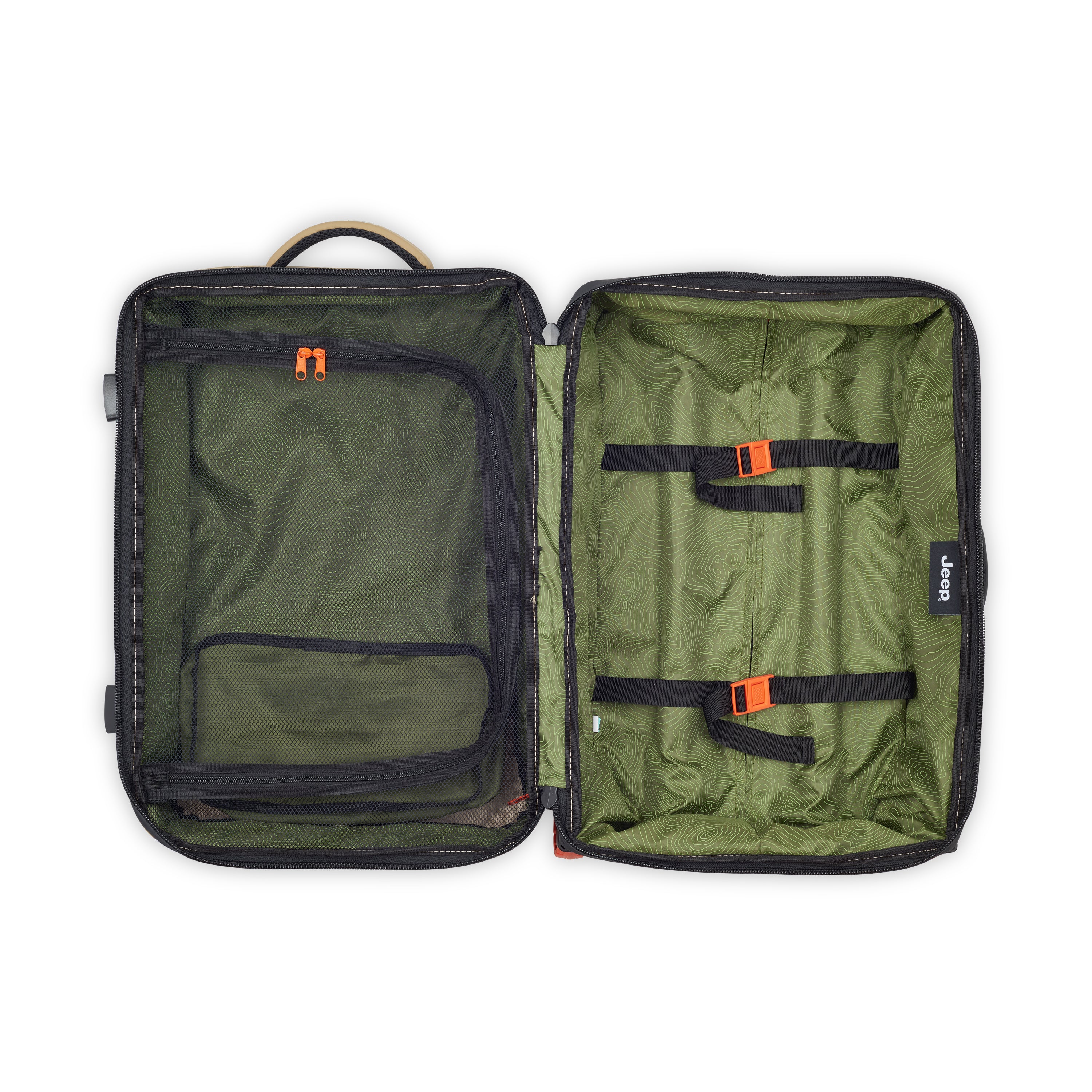 Jeep JS005A 2 Wheel Duffle Trolley