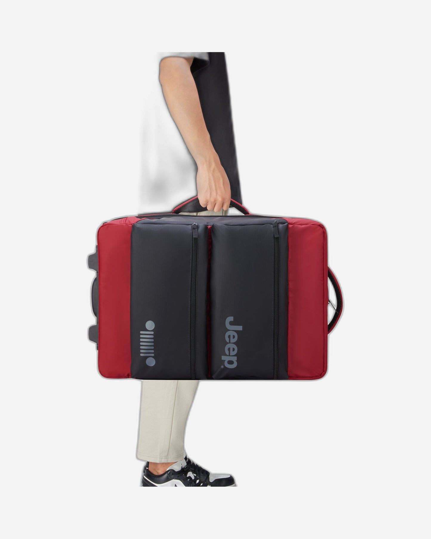 Jeep JS006B 2 Wheel Duffle Trolley