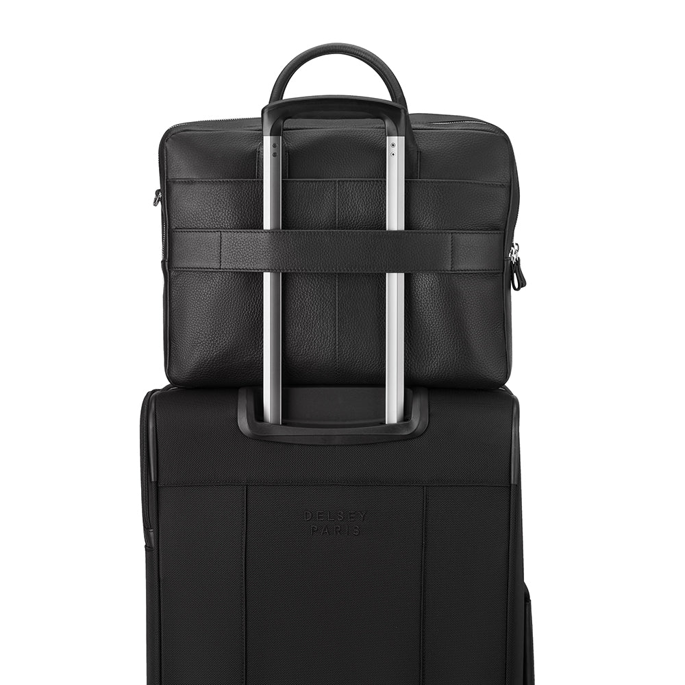 Delsey Paris Le Cuir Graine 2-Compartment