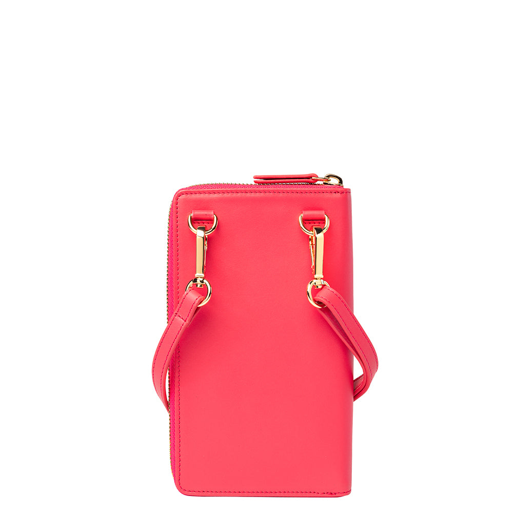 Delsey Le Cuir Lisse Crossbody Wallet