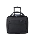 Delsey Paris Parvis Plus 2 Wheel Laptop Cabin Trolley Boardcase Black
