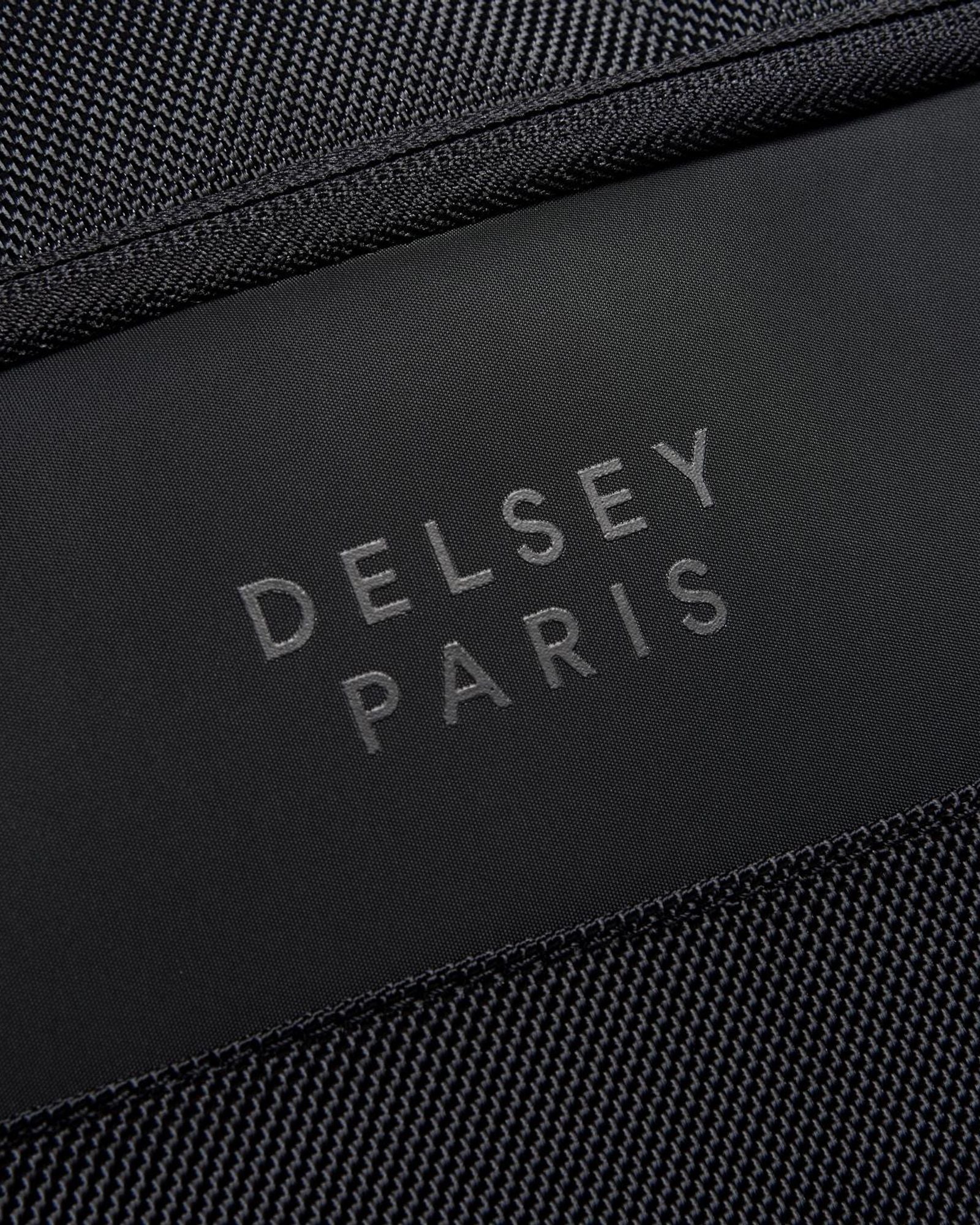 Delsey Paris Parvis Plus 2 Wheel Laptop Cabin Trolley Boardcase Black