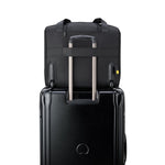 Delsey Paris Parvis Plus 2 Wheel Laptop Cabin Trolley Boardcase Black