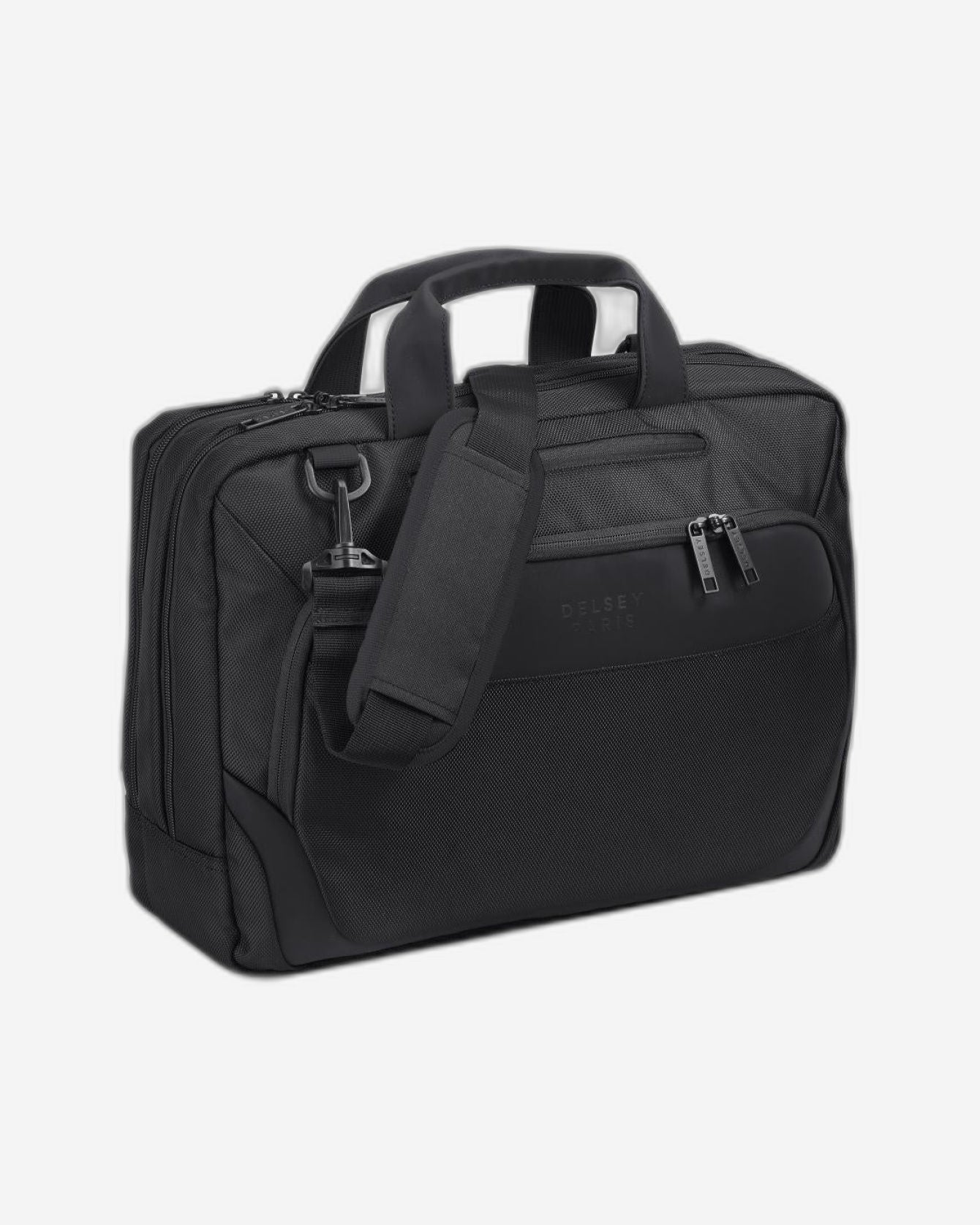 Delsey Paris Parvis Plus 2 Compartment Briefcase