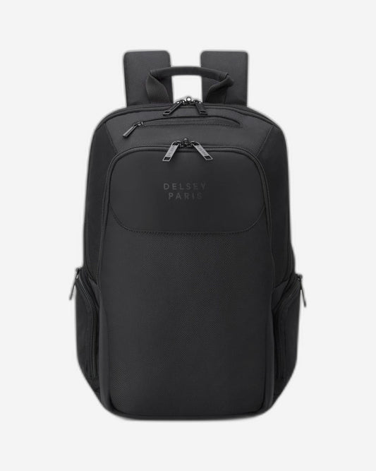Delsey Paris Parvis+ 2 Compartment Backpack Laptop 13.3 Inch Black - 394460200