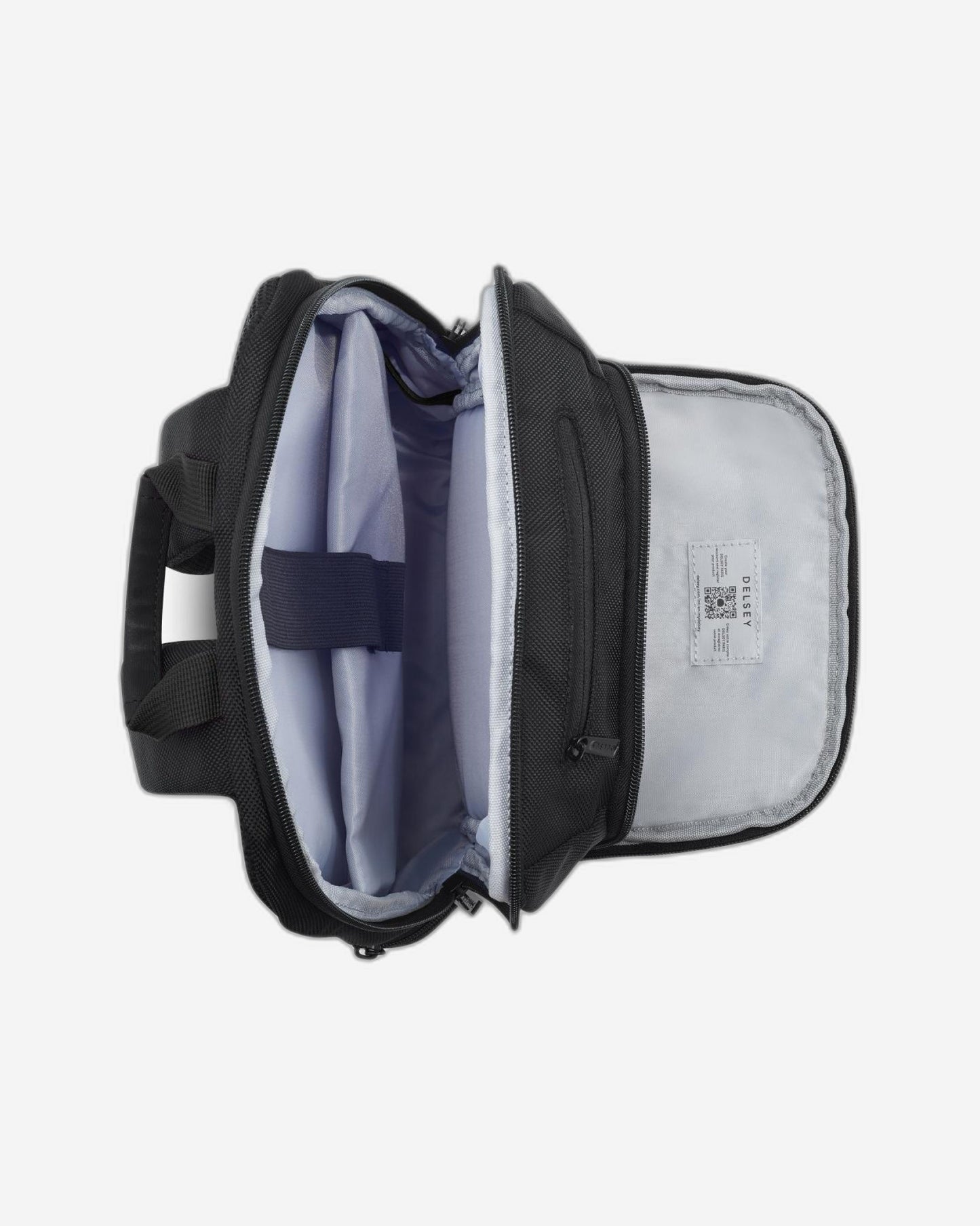 Delsey Paris Parvis+ 2 Compartment Backpack Laptop 13.3 Inch Black - 394460200