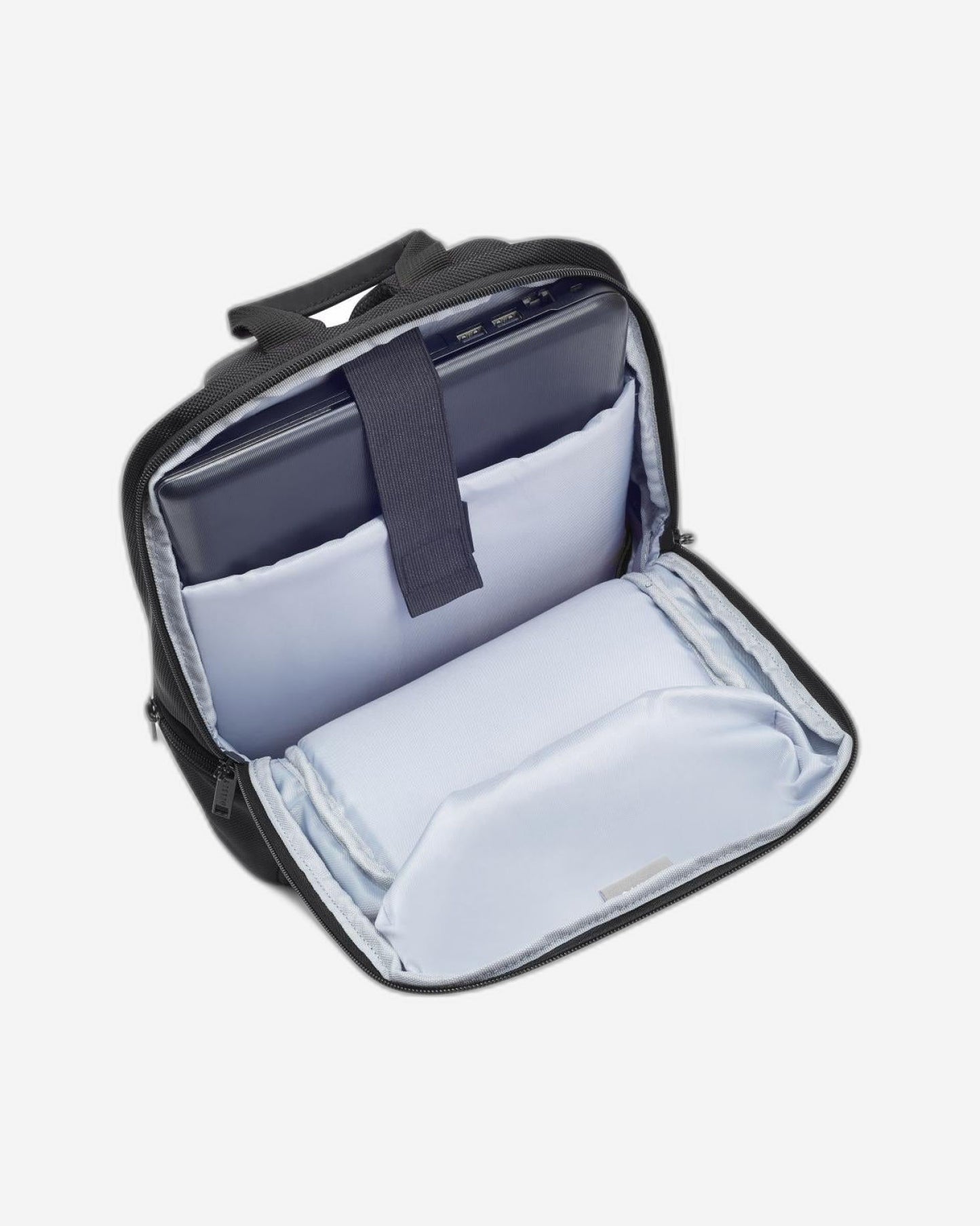 Delsey Paris Parvis+ 2 Compartment Backpack Laptop 13.3 Inch Black - 394460200