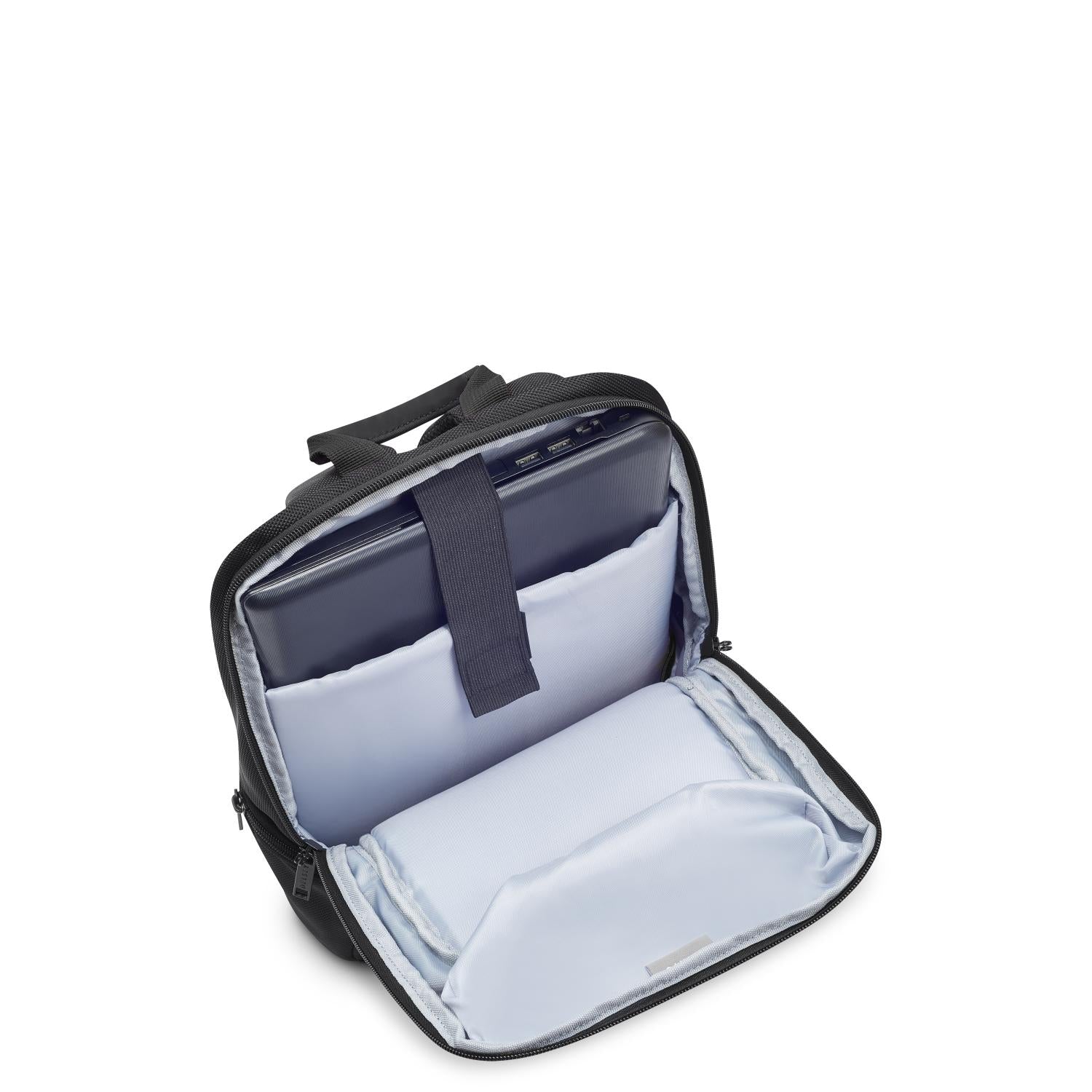 Delsey Parvis+ 2 Compartment Backpack Laptop 13.3 Inch Black - 394460200