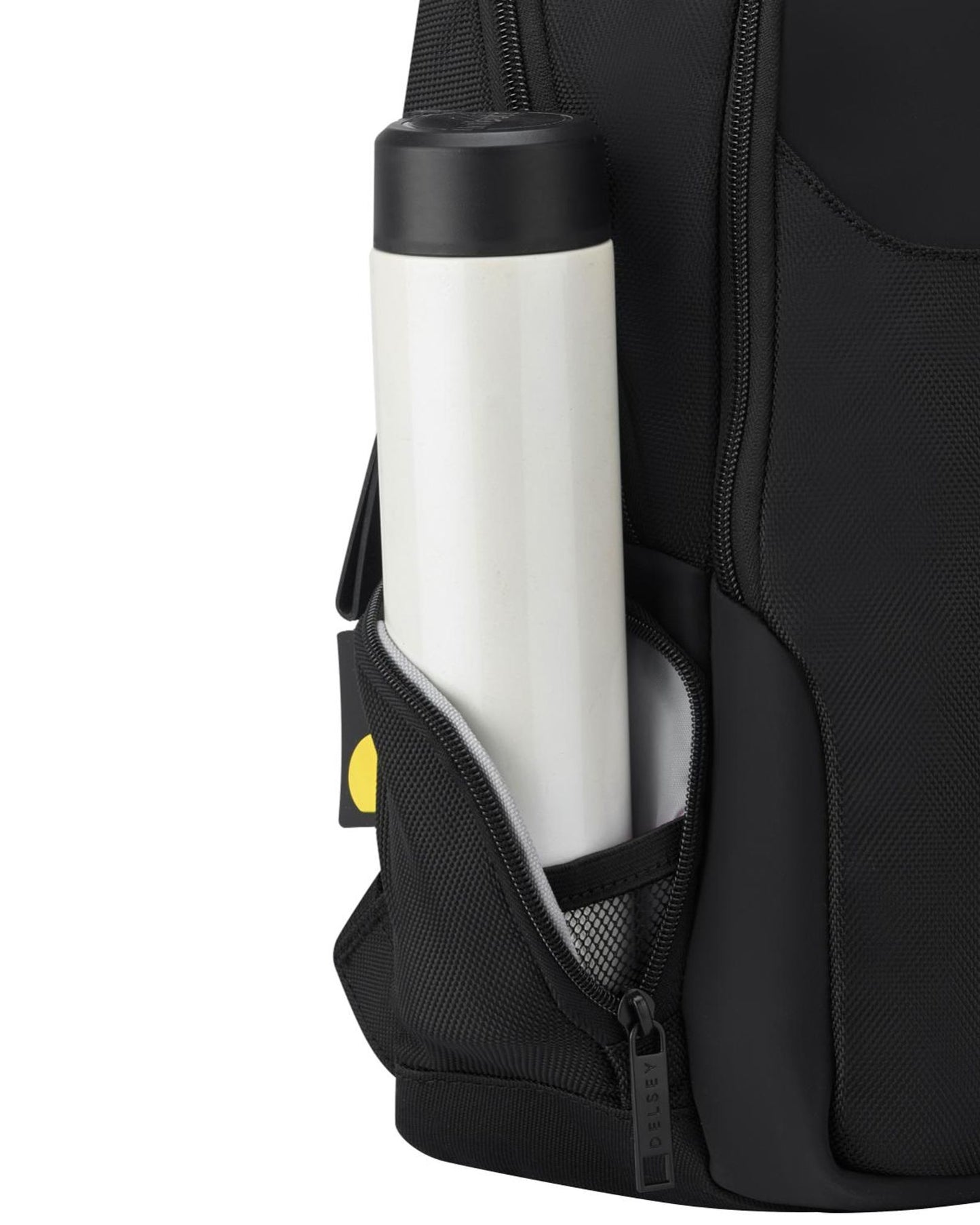 Delsey Paris Parvis+ 2 Compartment Backpack Laptop 13.3 Inch Black - 394460200