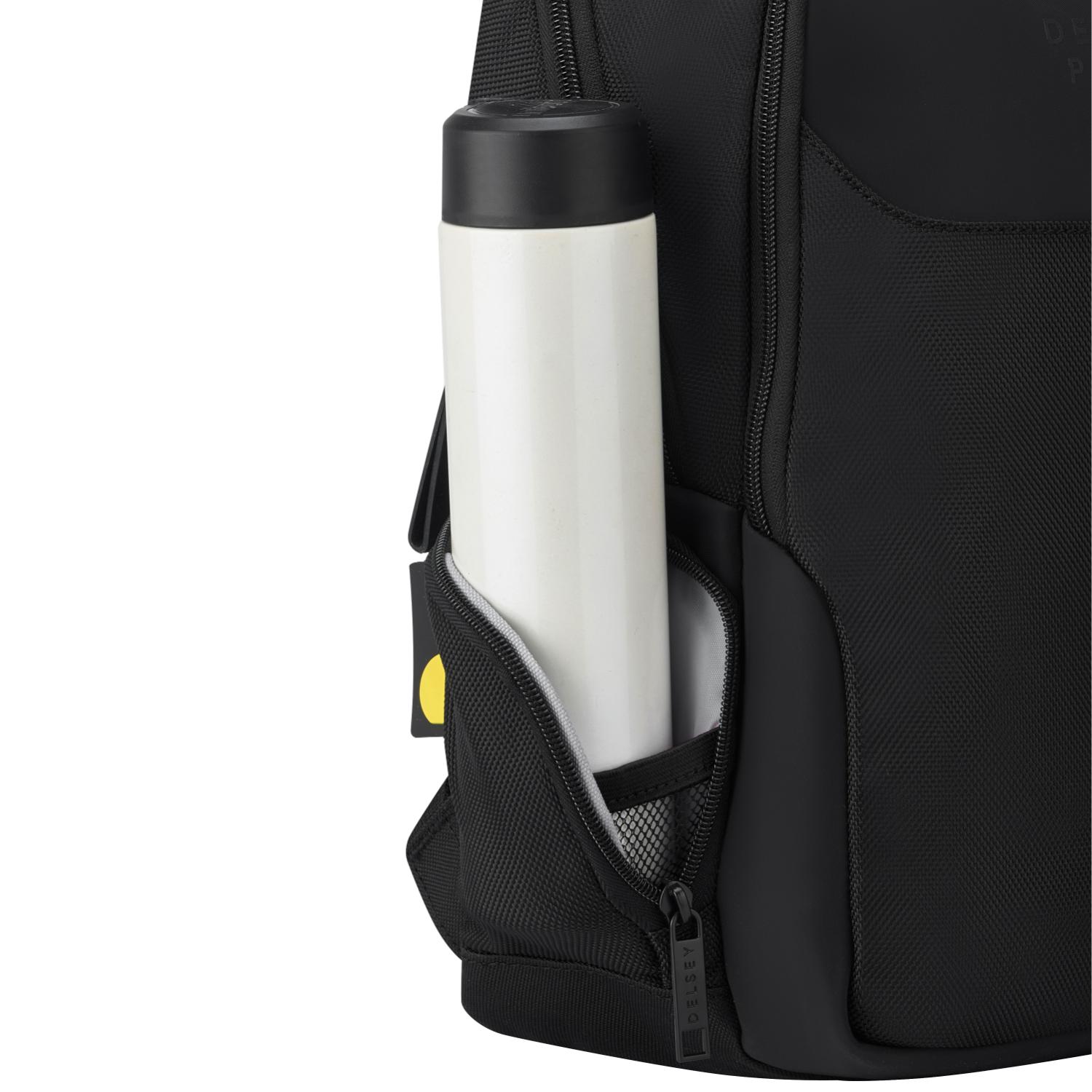 Delsey Parvis+ 2 Compartment Backpack Laptop 13.3 Inch Black - 394460200
