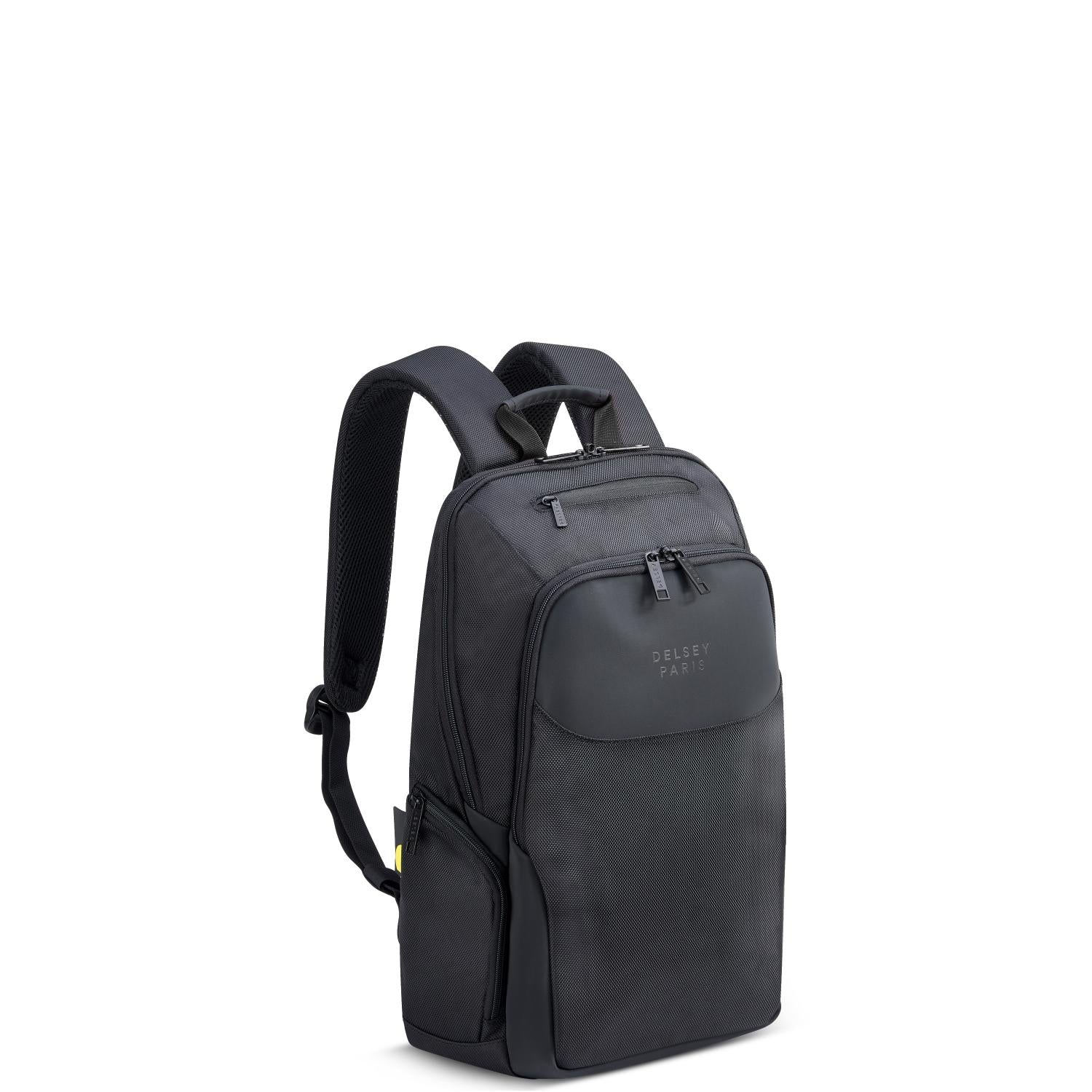 Delsey Paris Parvis+ 2 Compartment Backpack Laptop 15.6 Inch Black - 00394460300