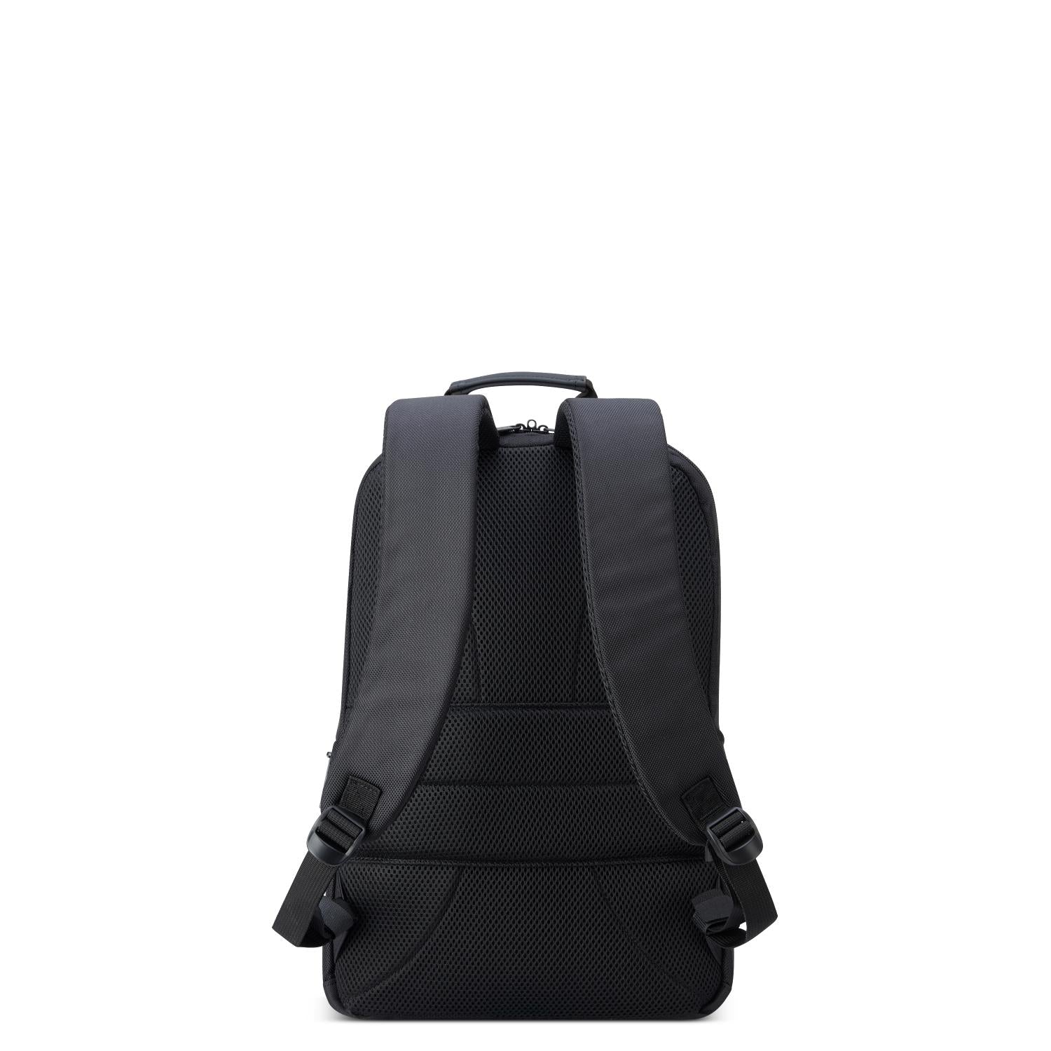 Delsey Paris Parvis+ 2 Compartment Backpack Laptop 15.6 Inch Black - 00394460300