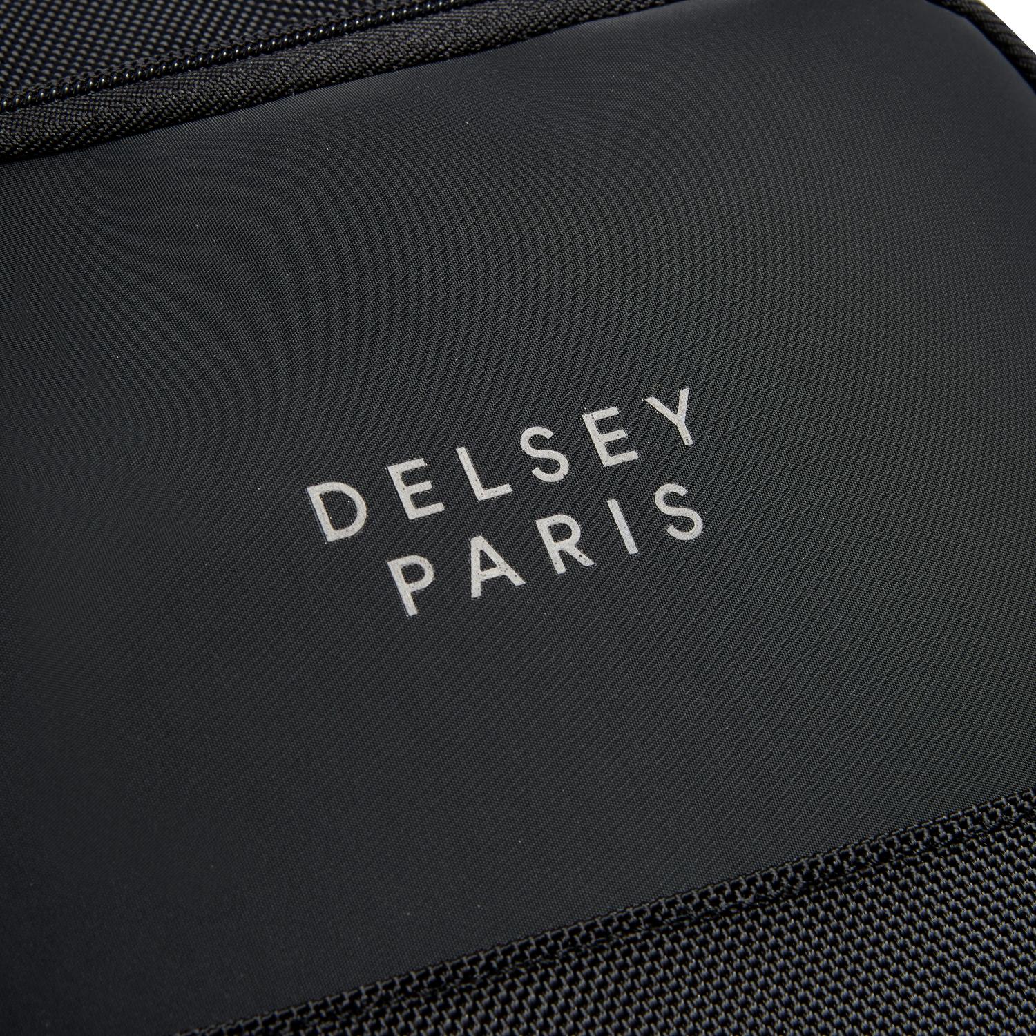 Delsey Paris Parvis+ 2 Compartment Backpack Laptop 15.6 Inch Black - 00394460300