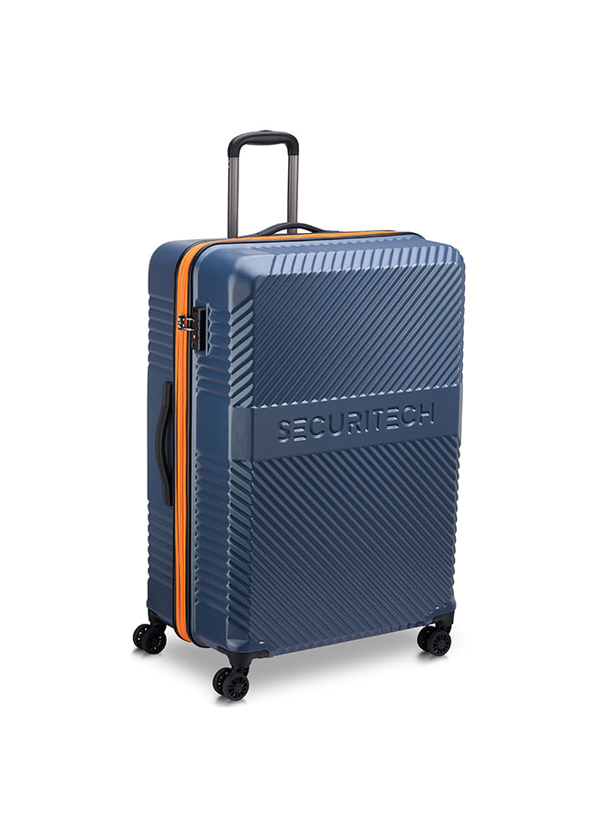 Delsey Paris Securitech Patrol 4 Double Wheel Expandable Luggage Trolley