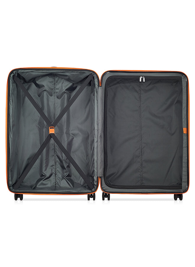Delsey Paris Securitech Patrol 4 Double Wheel Expandable Luggage Trolley