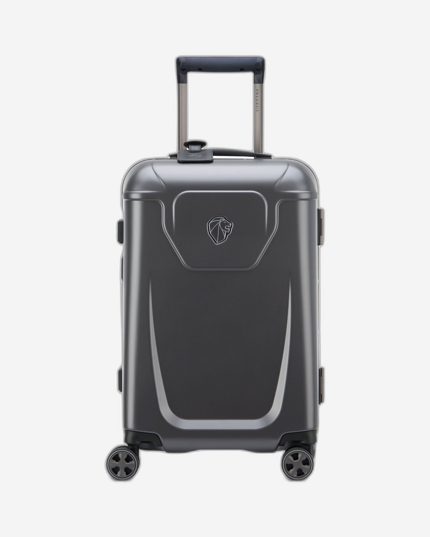 Peugeot Voyages Travel 55cm Hardcase 4 Double Wheel Cabin Luggage Trolley
