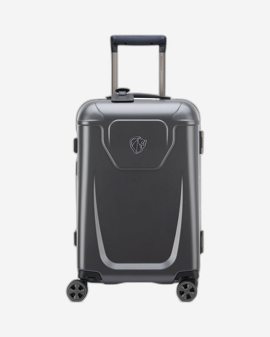 Peugeot Voyages Travel 55cm Hardcase 4 Double Wheel Cabin Luggage Trolley