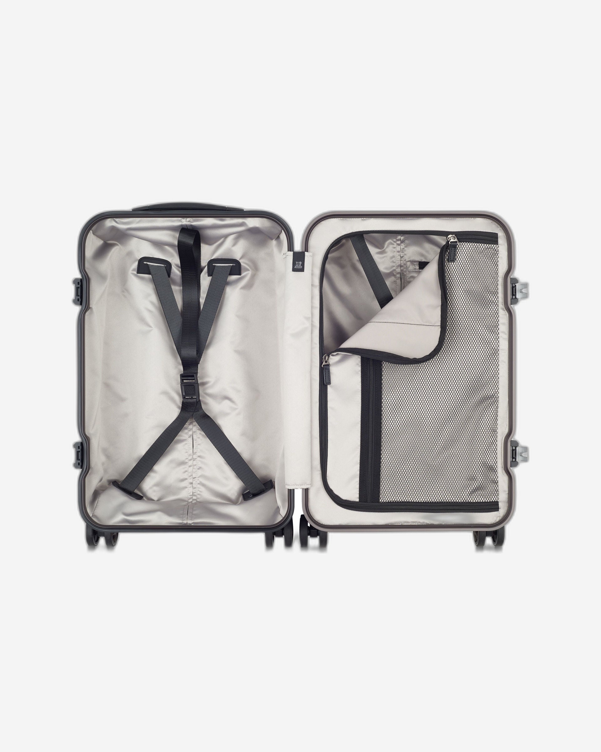 Peugeot Voyages Travel 55cm Hardcase 4 Double Wheel Cabin Luggage Trolley